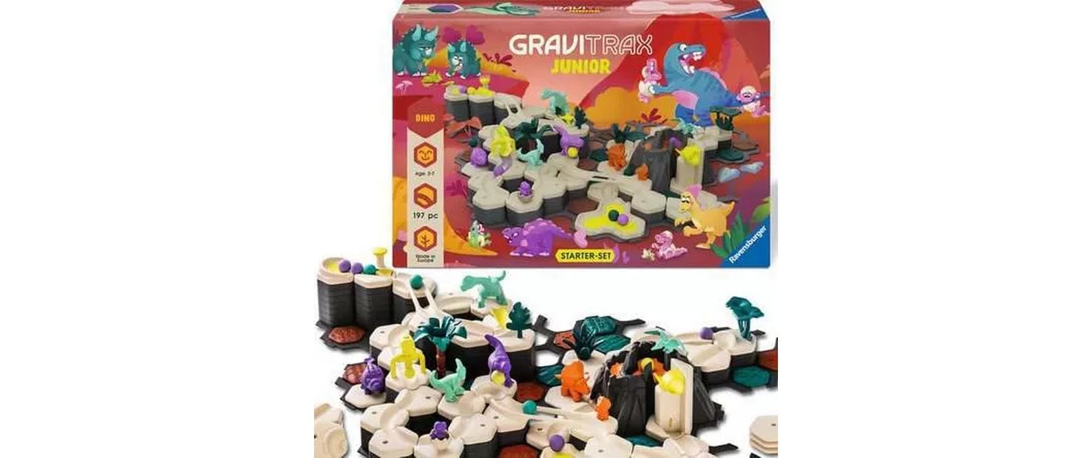 Ravensburger Kugelbahn-Bausatz »GraviTrax Junior Starter-Set XXL Dino«