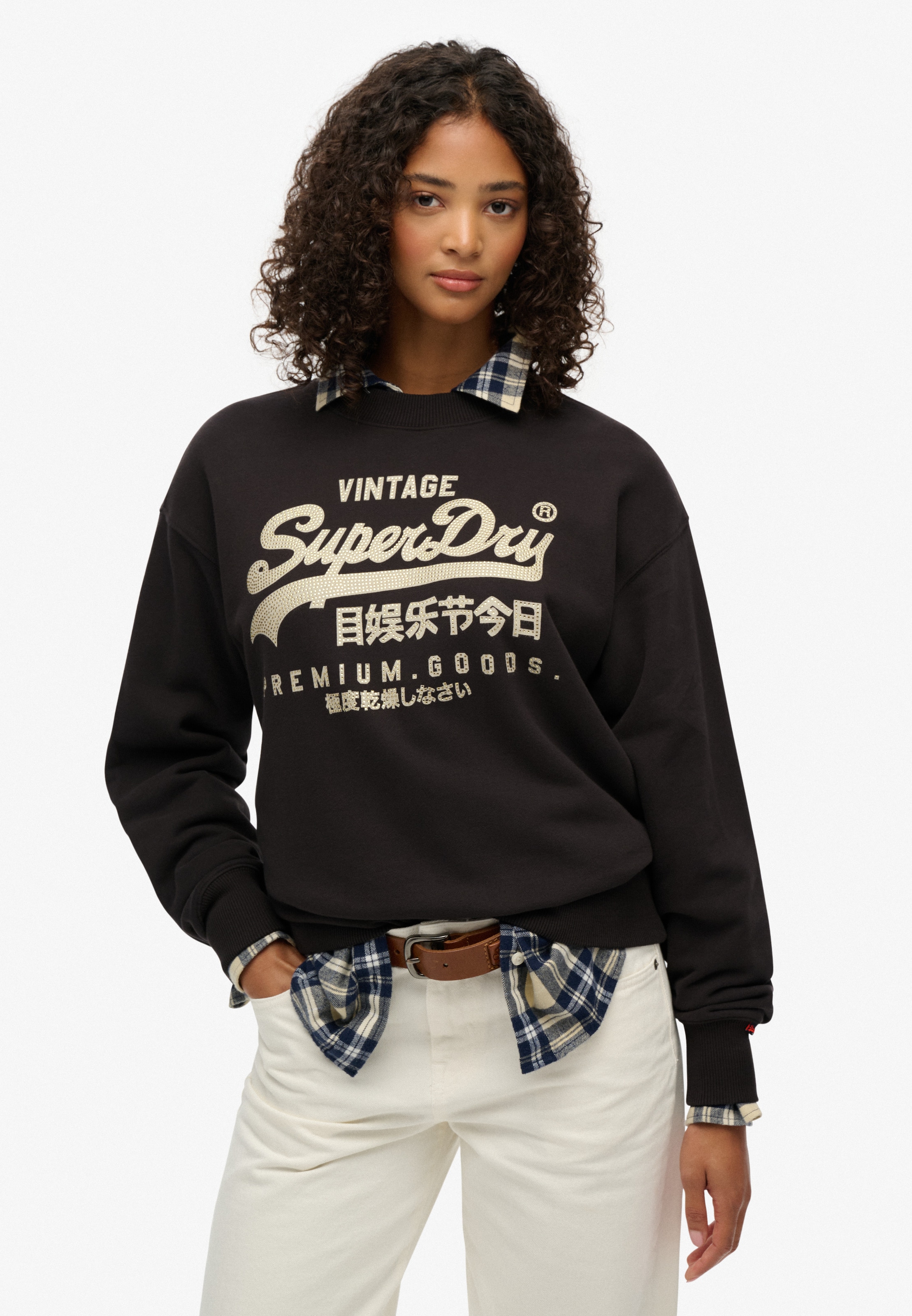 Image of Superdry Sweatshirt "EMBELLISHED VL LOOSE CREW"