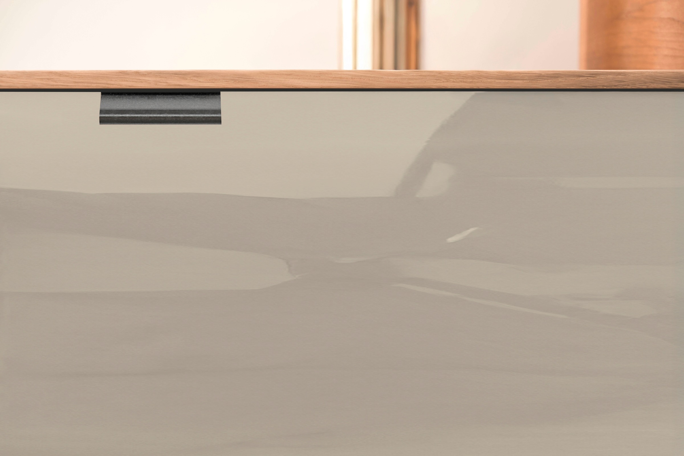 WIEMANN Commode combinée »Cardiff Sideboard, Wäscheschrank, teilmassiv Erle, mit Schubladen« Kommode 141x86x43 cm, braun, mit Dämpfung, MADE IN GERMANY,  verschiedenen Ausführungen, inklusive Einlegeboden