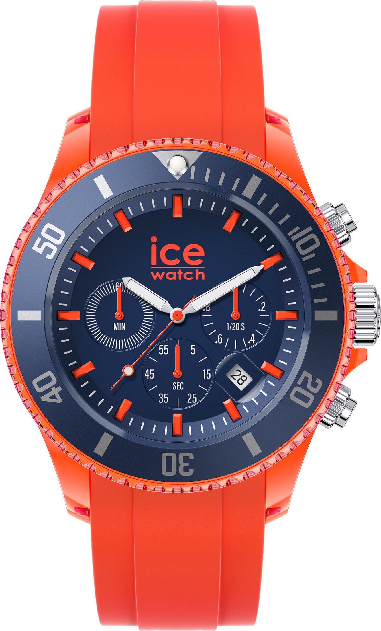Image of ice-watch Chronograph »ICE chrono - Orange blue - Extra large - CH, 019845« bei Ackermann Versand Schweiz