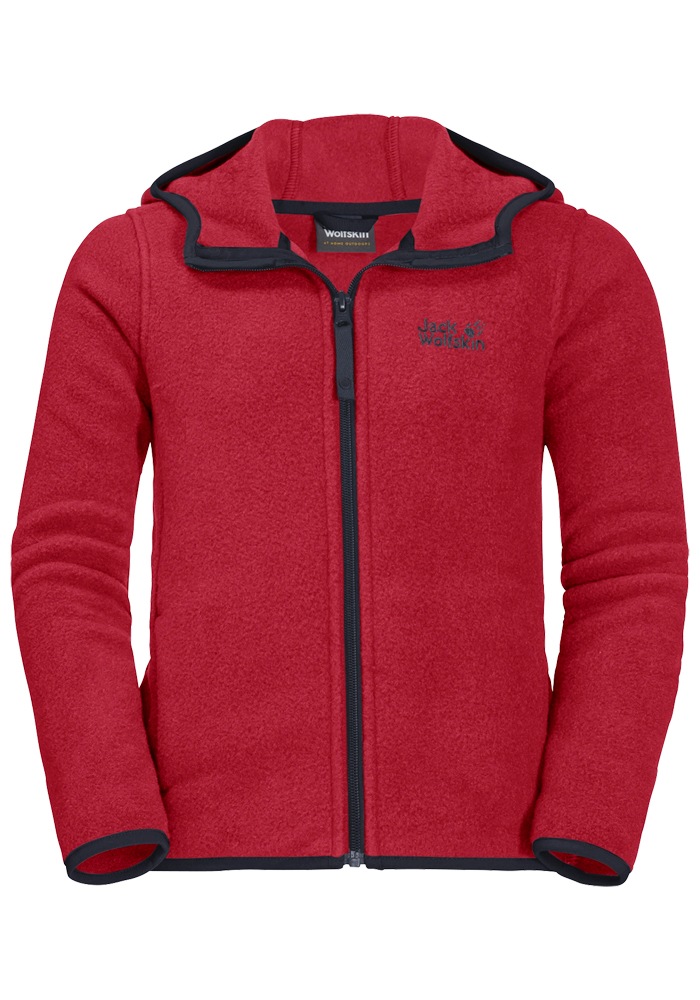 Image of Jack Wolfskin Fleecejacke »BAKSMALLA HOODED JACKET KIDS« bei Ackermann Versand Schweiz