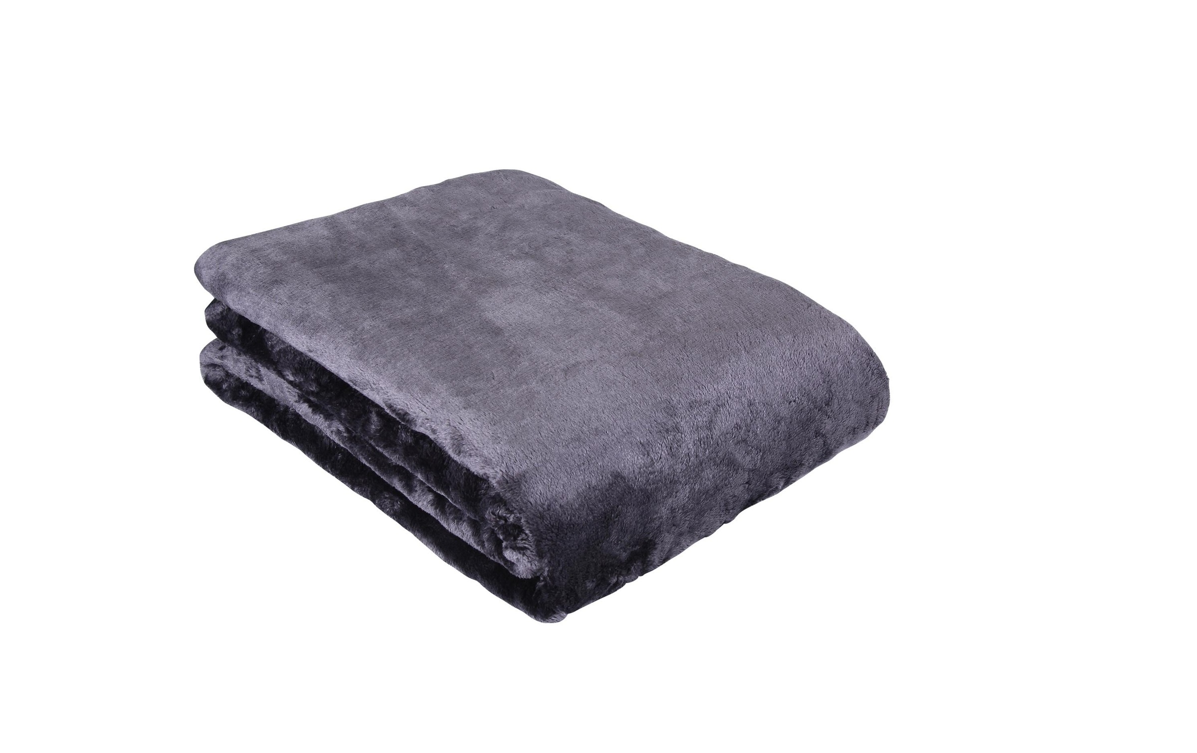 Image of Eskimo Wohndecke »Cashmina Anthrazit 15« bei Ackermann Versand Schweiz