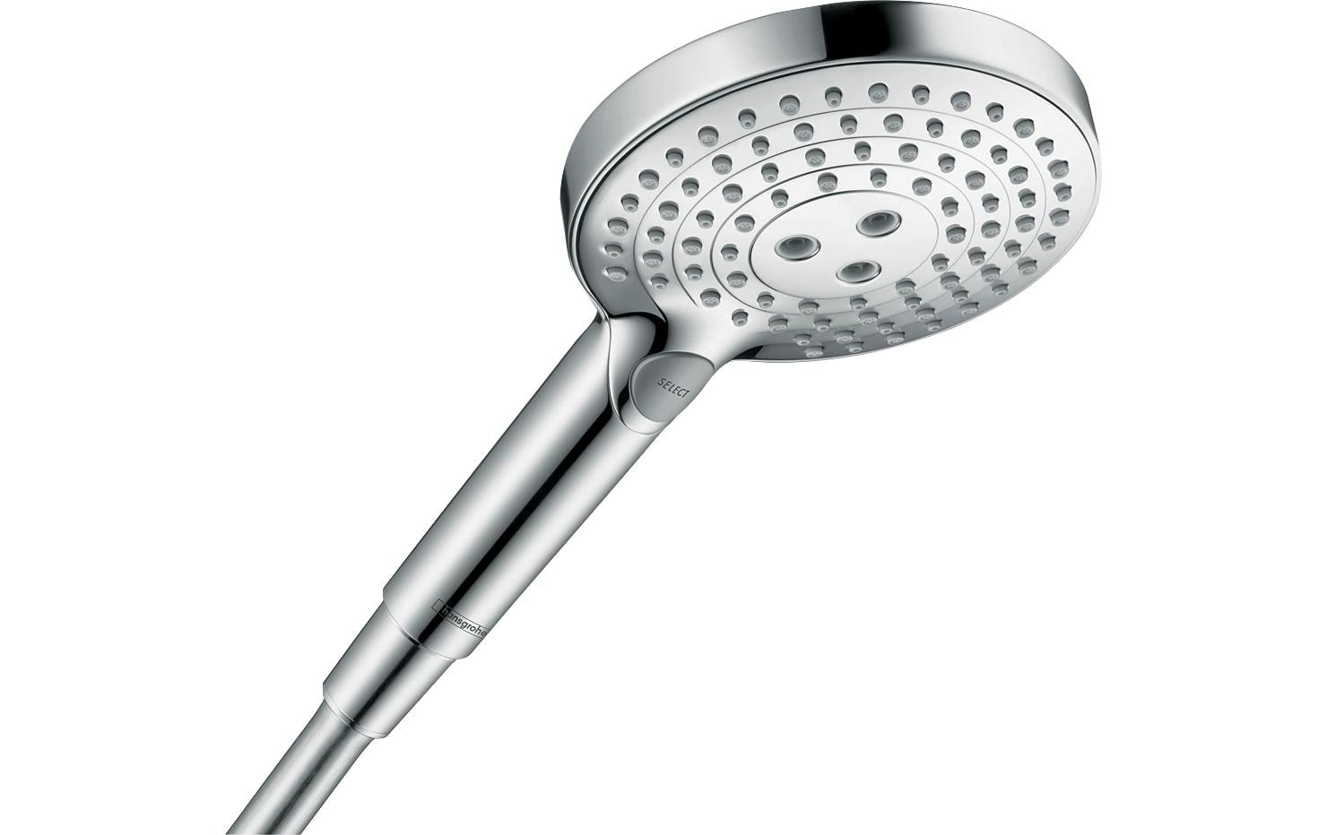 hansgrohe Handbrause »Raindance Select S« 12 cm 3 Strahlarten PowderRain, chrom