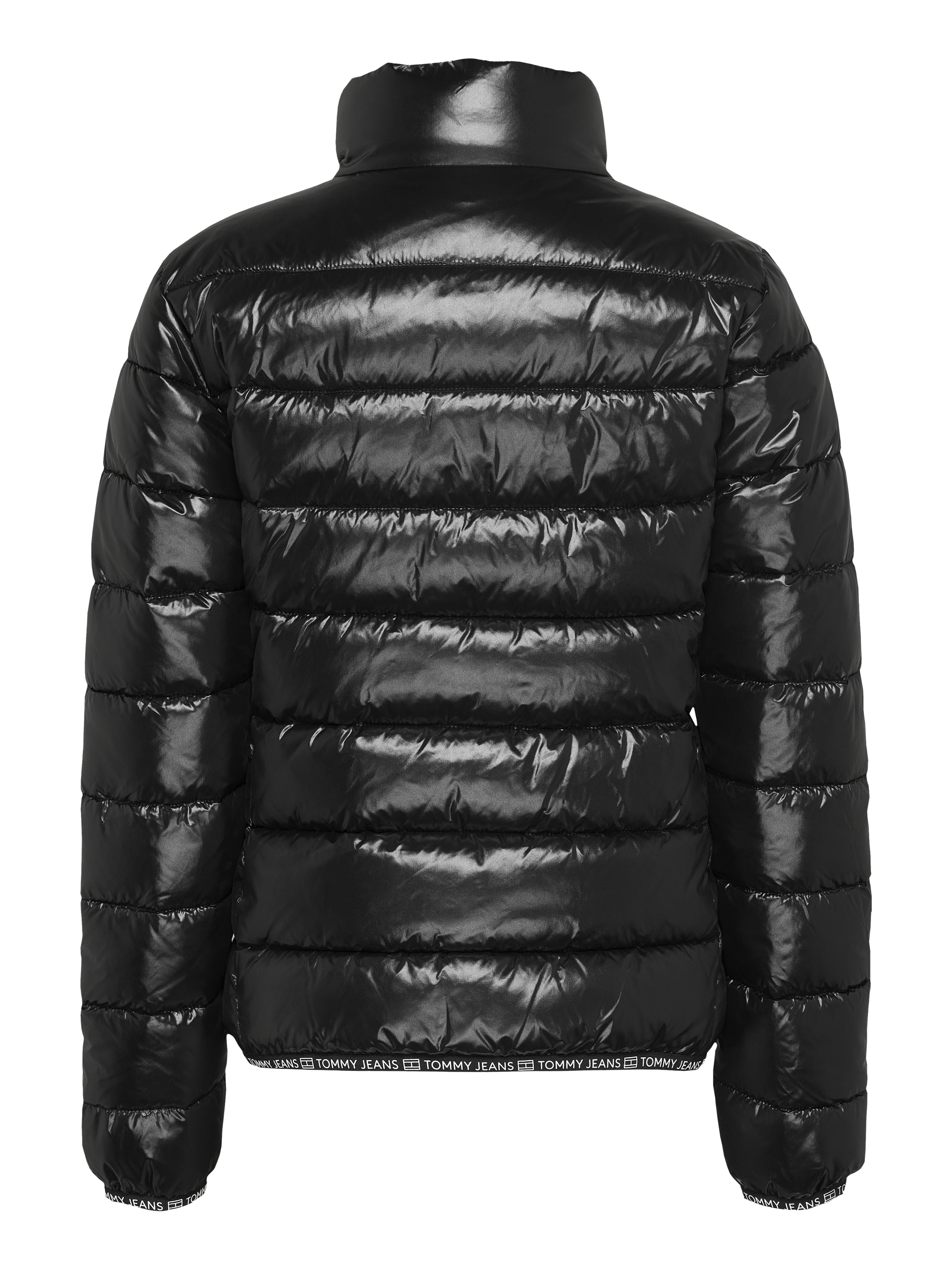 Tommy Jeans Steppjacke »TJW ESSENTIAL TAPE JACKET EXT«, in glänzender Optik, mit Wattierung