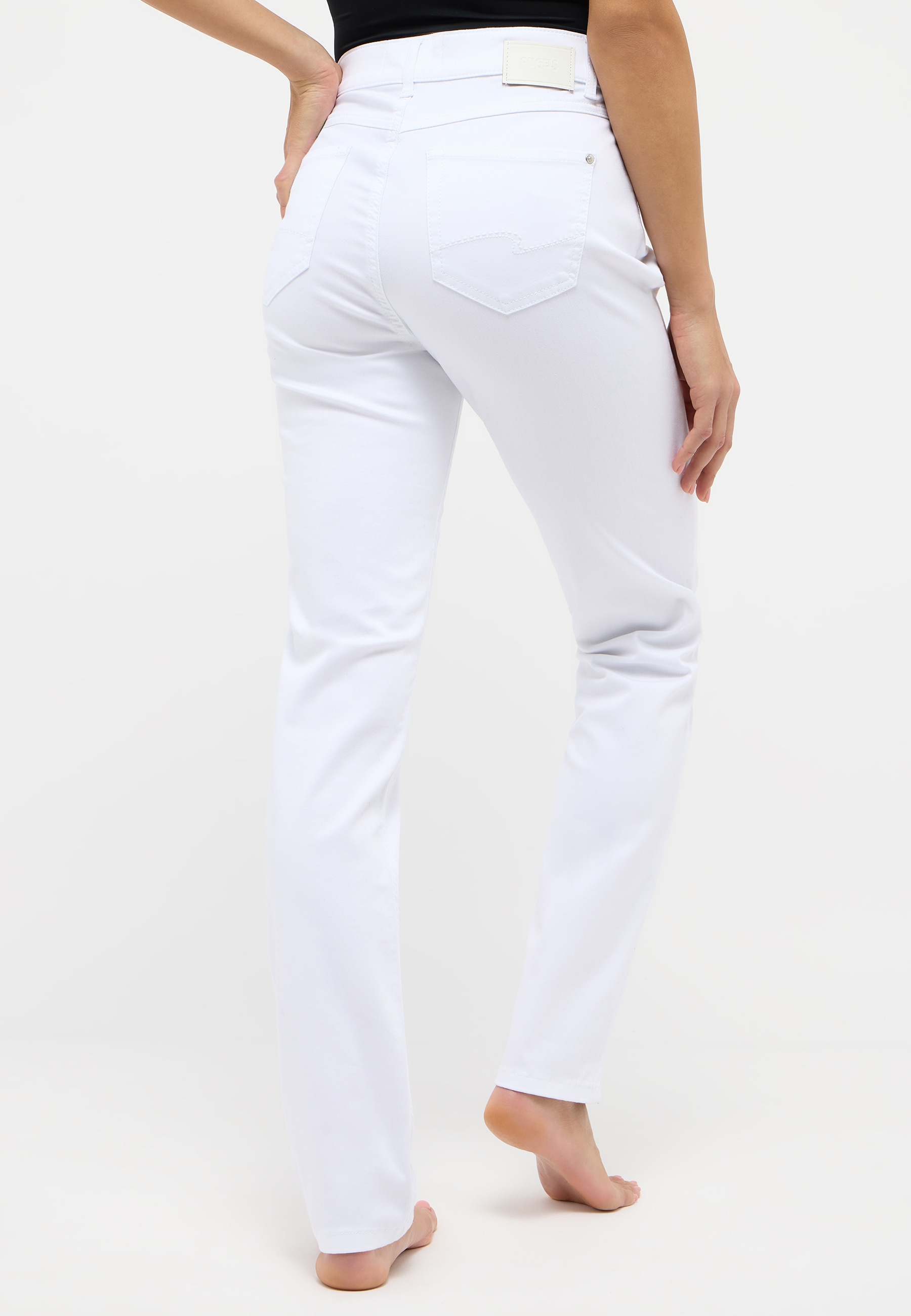 ANGELS Straight-Jeans »CICI«, in Slim Fit-Passform