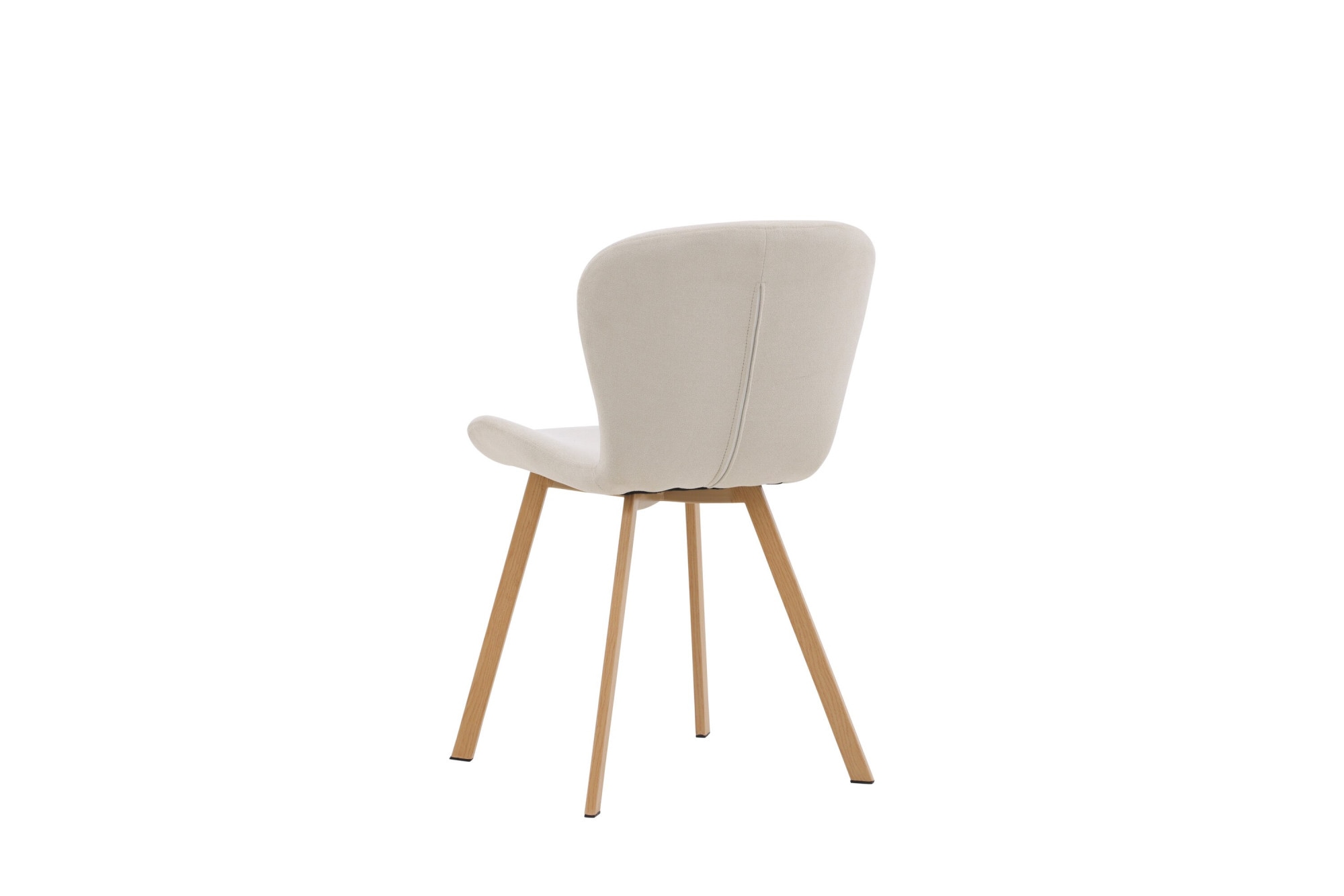 Venture Home Chaise de salle à manger »Lilja, 2er-Set Esszimmerstühle in Leinen, gepolstert, 120 kg belastbar« () Polsterstuhl, Leinen-Bezug, Stahlbeine, weich, einladend
