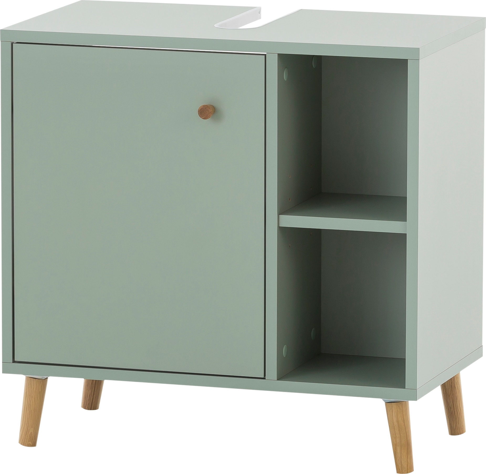 Image of Schildmeyer Waschbeckenunterschrank "Bjarne, Waschbeckenunterschrank, Made in Germany, B: 60 cm" Solide Verarbeitung - Dieses Produkt ist in Deutschland gefertigt