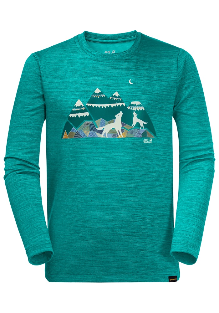 Image of Jack Wolfskin Trainingspullover »VARGEN LONGSLEEVE KIDS« bei Ackermann Versand Schweiz