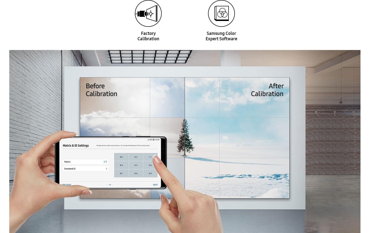 Samsung LCD-LED Fernseher »Videowall Display VM46B-U 4«, Full HD
