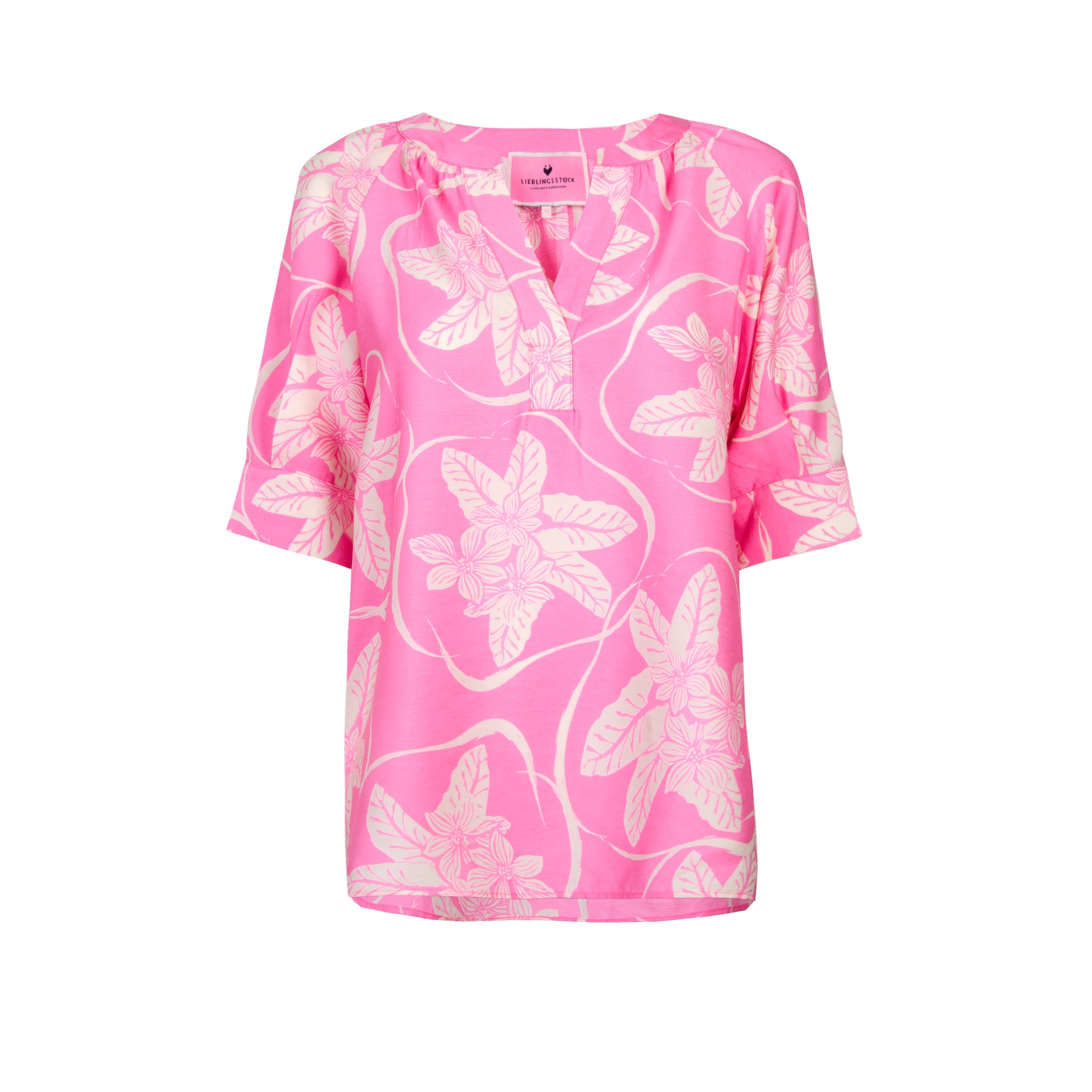 Lieblingsstück Schlupfbluse »RosulaL«, mit Tropicalprint