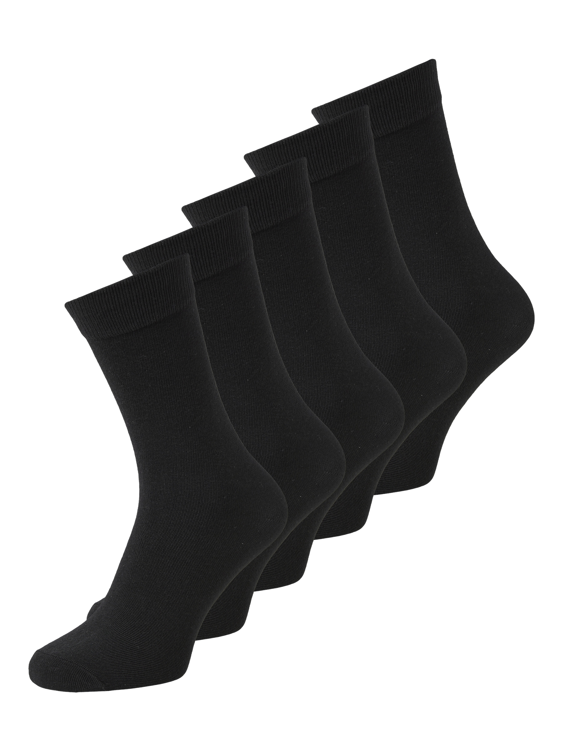 Image of Jack & Jones Junior Socken "JACBLACK SOCK 5 PACK NOOS" Packung, 5 Paar tlg.