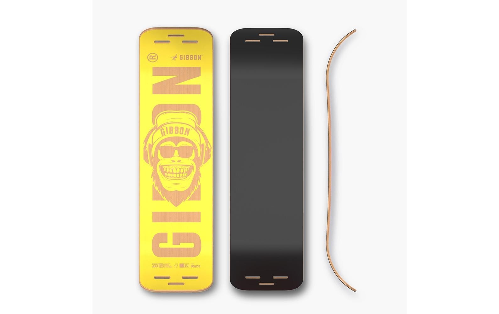 Gibbon Balanceboard »Slackboard Bonzo Buchenfurnier 106 cm«