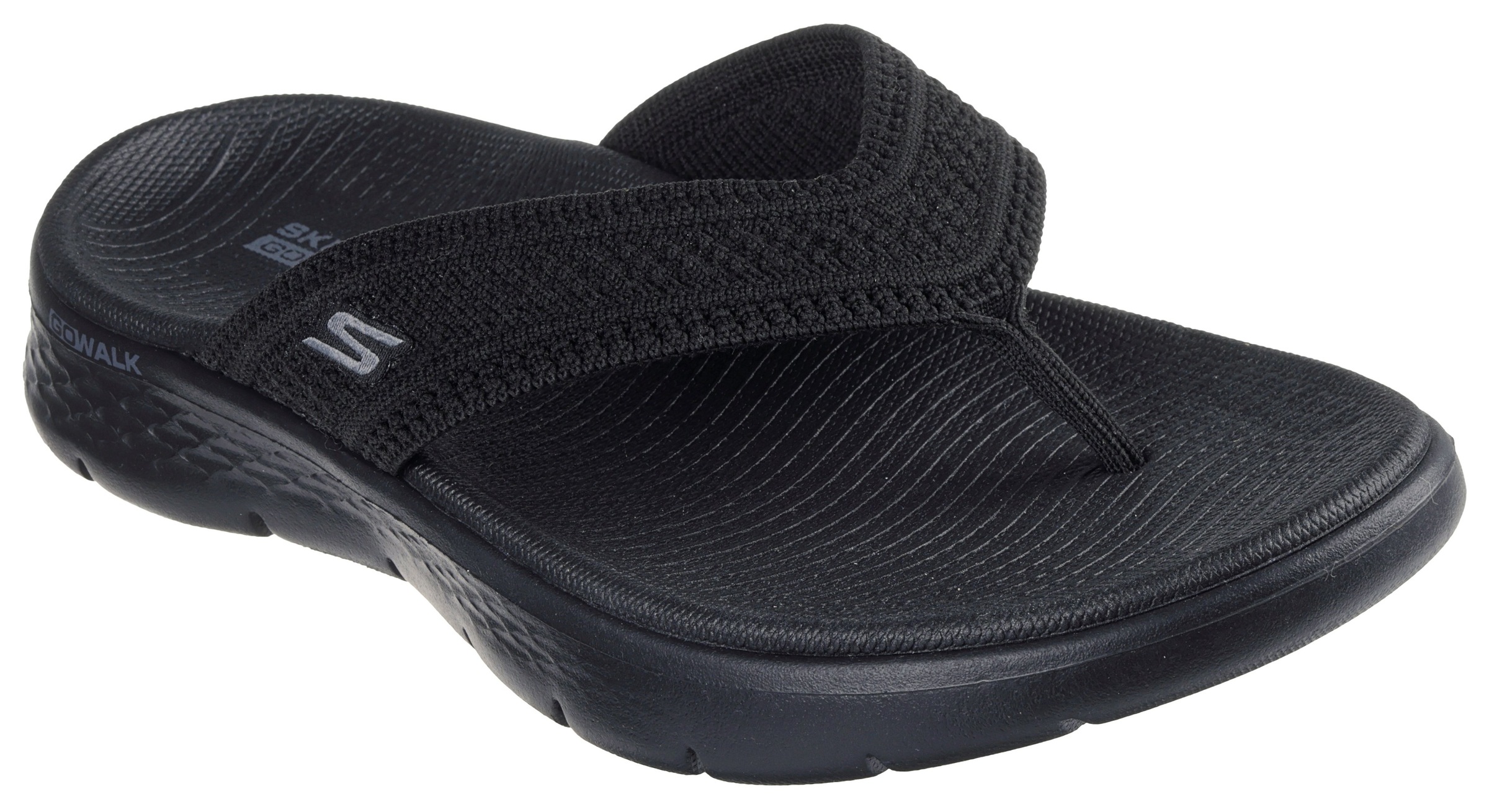 Image of Skechers Zehentrenner "GO WALK FLEX SANDAL" Badeschuh, Strandschuh, Sommerschuh mit Goga Mat Fussbett