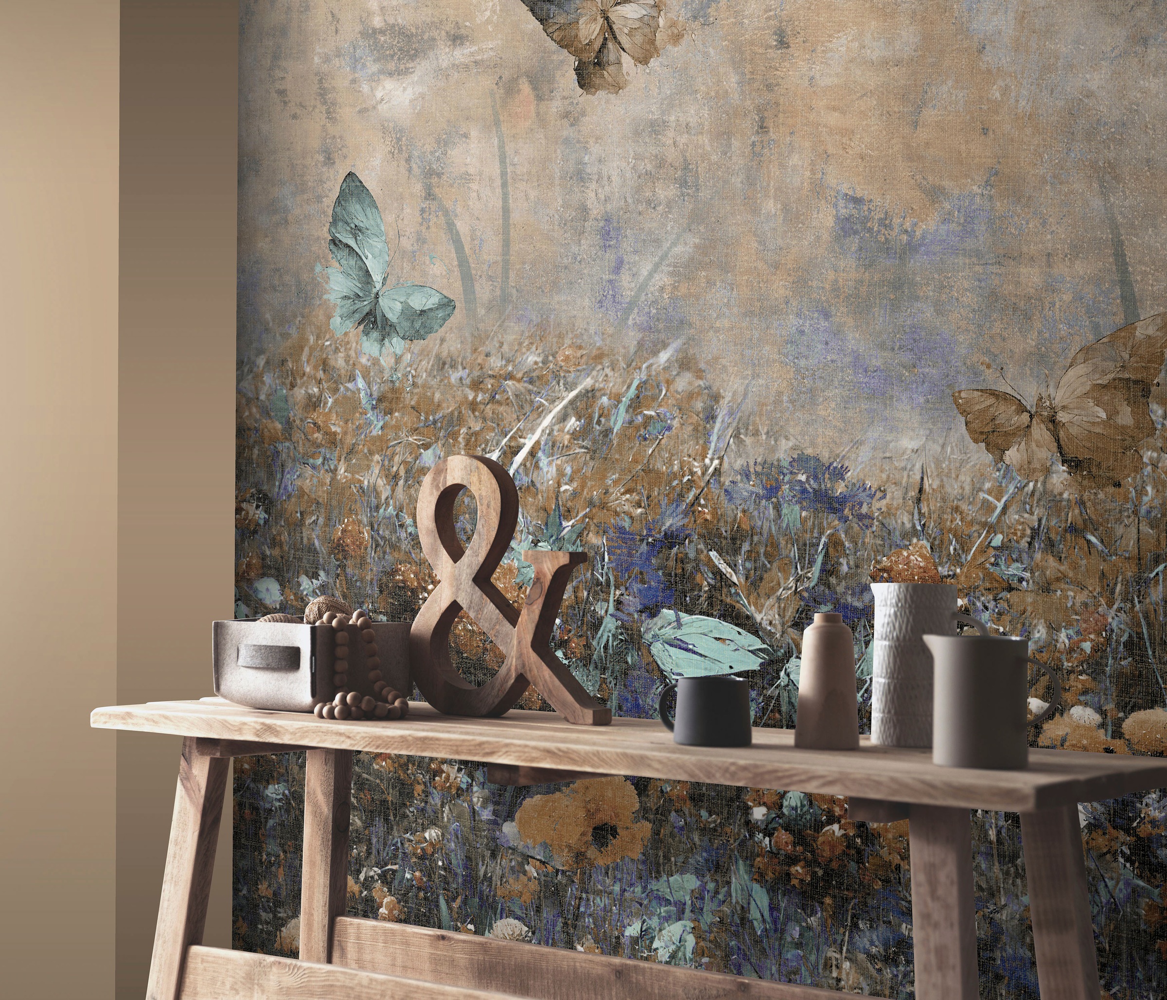 Image of Fashion for walls Fototapete "Magic Meadow" floral glatt Phthalate frei