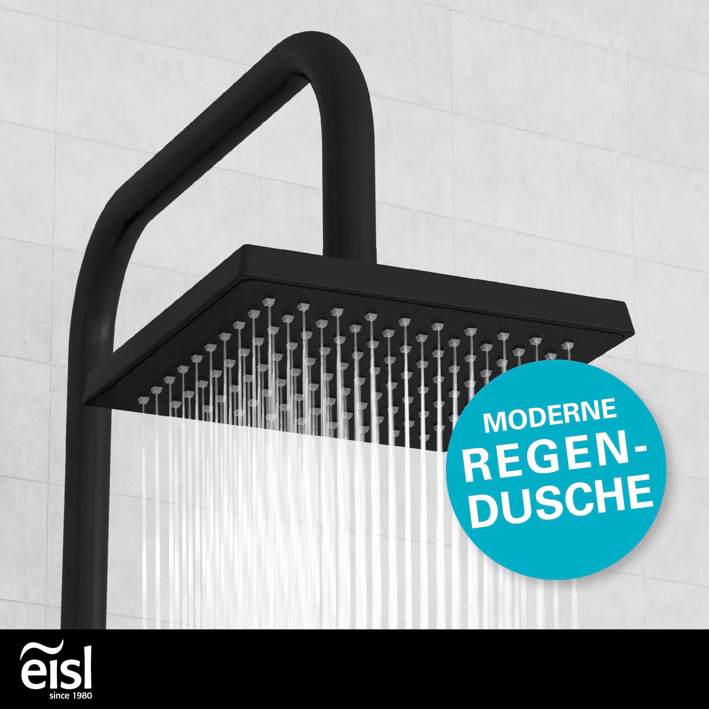 Eisl Garniture de douche »EASY ENERGY« 1 cuis tlg. Hauteur réglable / picots anti-calcaire / acier inoxydable
