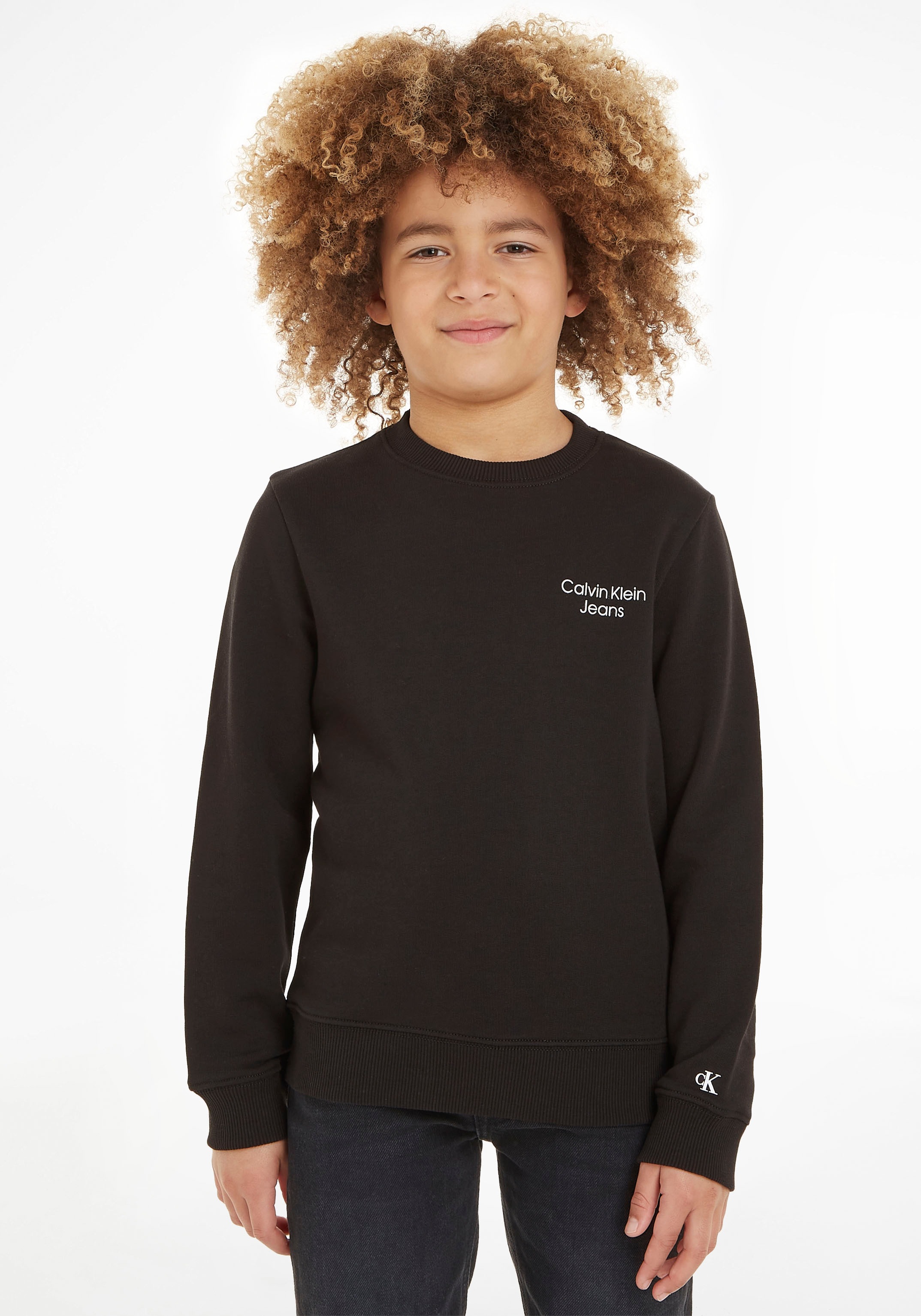 Calvin Klein Jeans Sweatshirt »CKJ STACK LOGO SWEATSHIRT« kaufen