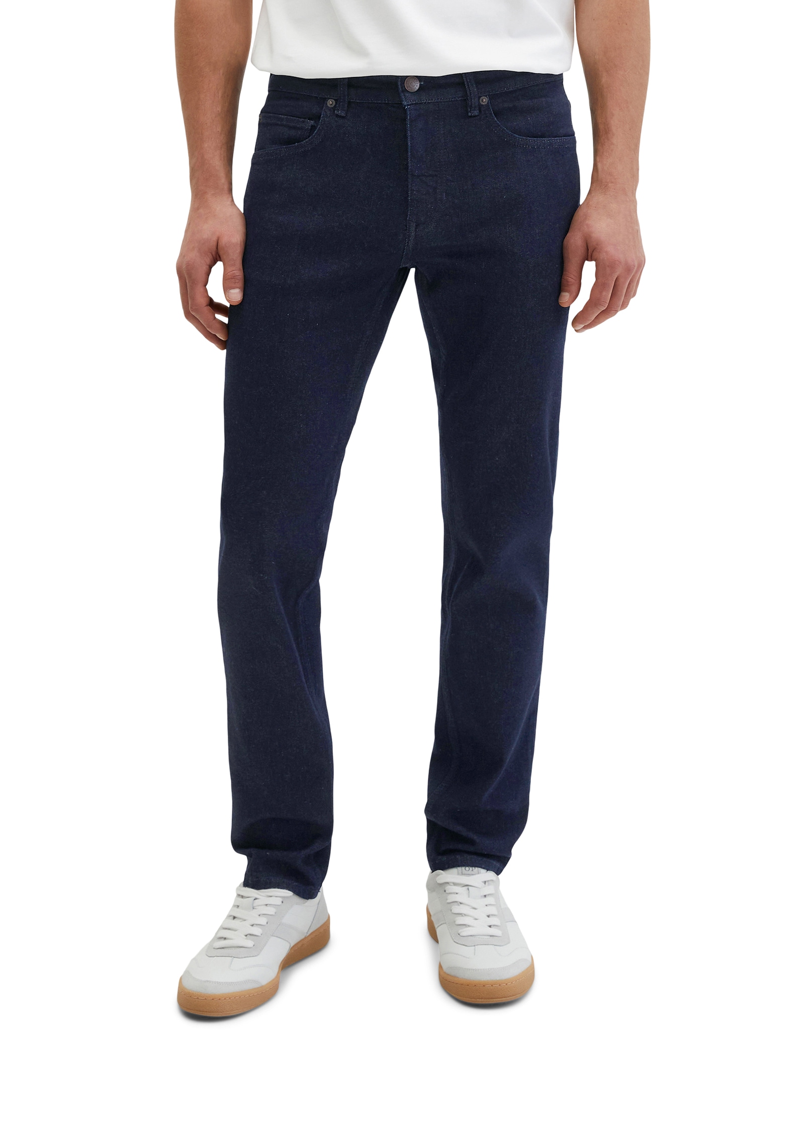 Image of Marc OPolo 5-Pocket-Jeans Model Sjöbo shaped aus Authentic Blue Stretch Denim