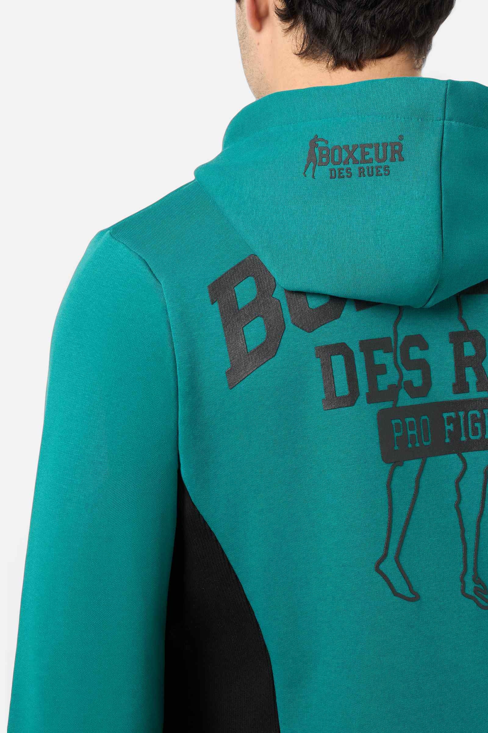 BOXEUR DES RUES Sweatjacke »BOXEUR DES RUES Sweatjacke Hooded Full Zip Sweatshirt«