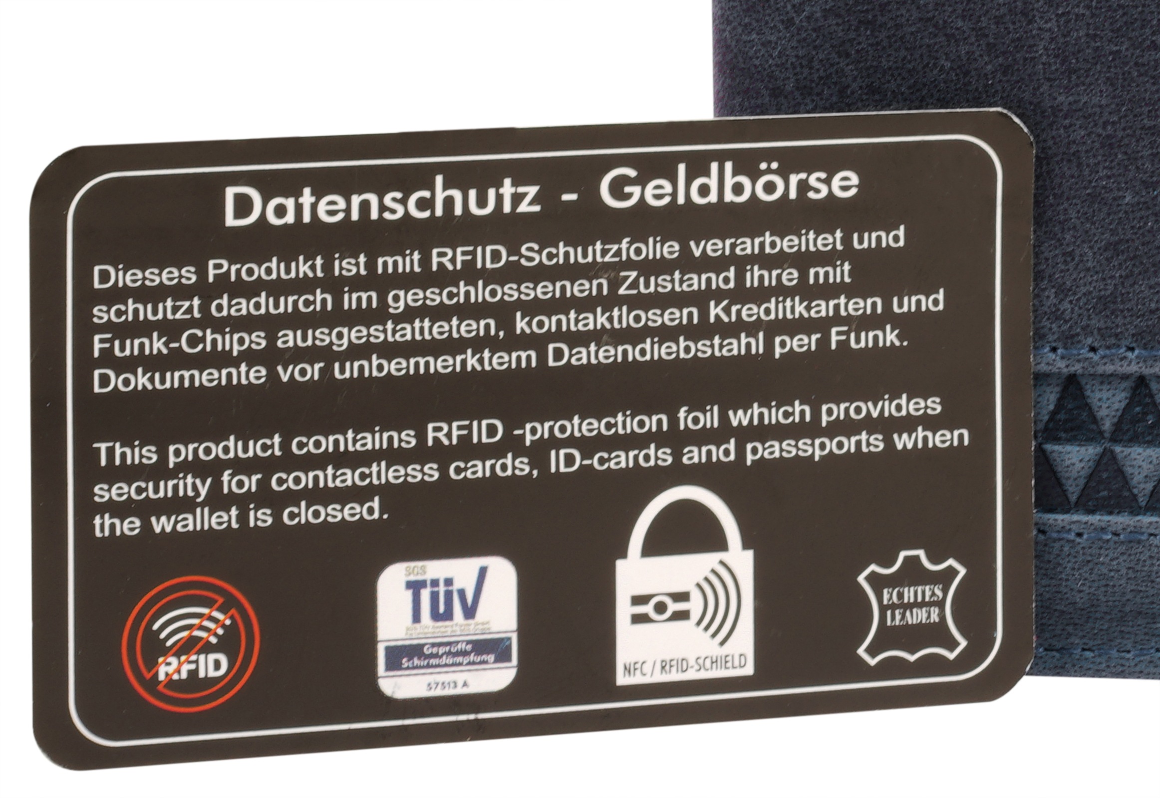 Bruno Banani Geldbörse, echt Leder