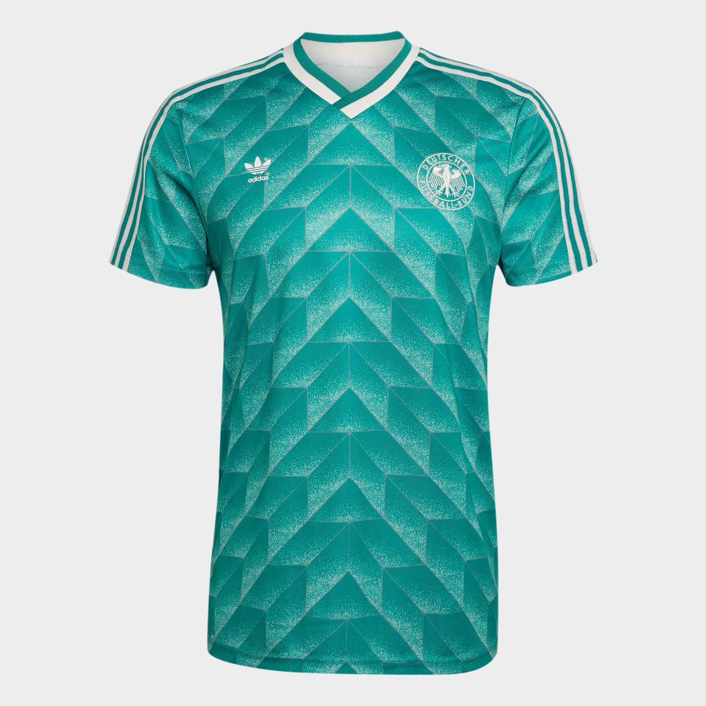 adidas Performance Maillot de foot »DFB A JSY 90« coupe étroite, col en V, construction en double tricot