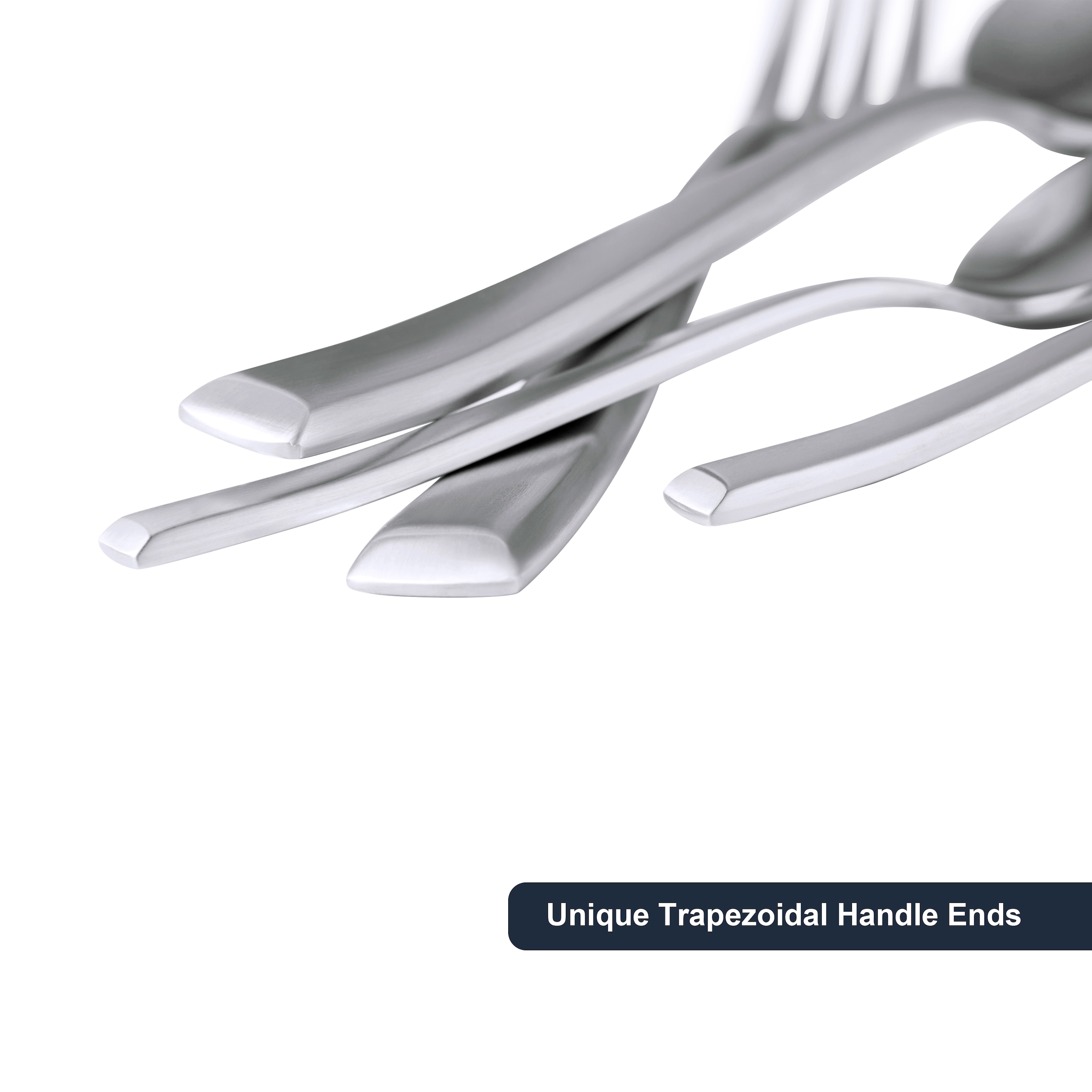 Hanseatic Besteck-Set »PREMIUM« verstärktes Material und trapezförmiges Design am Griffende