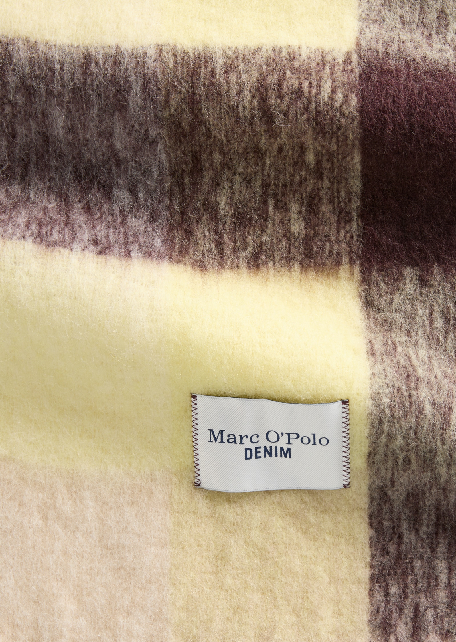 Marc O'Polo DENIM Écharpe »mit kuscheliger Alpakawolle« aus hochwertigem Woll-Mix mit Alpaka