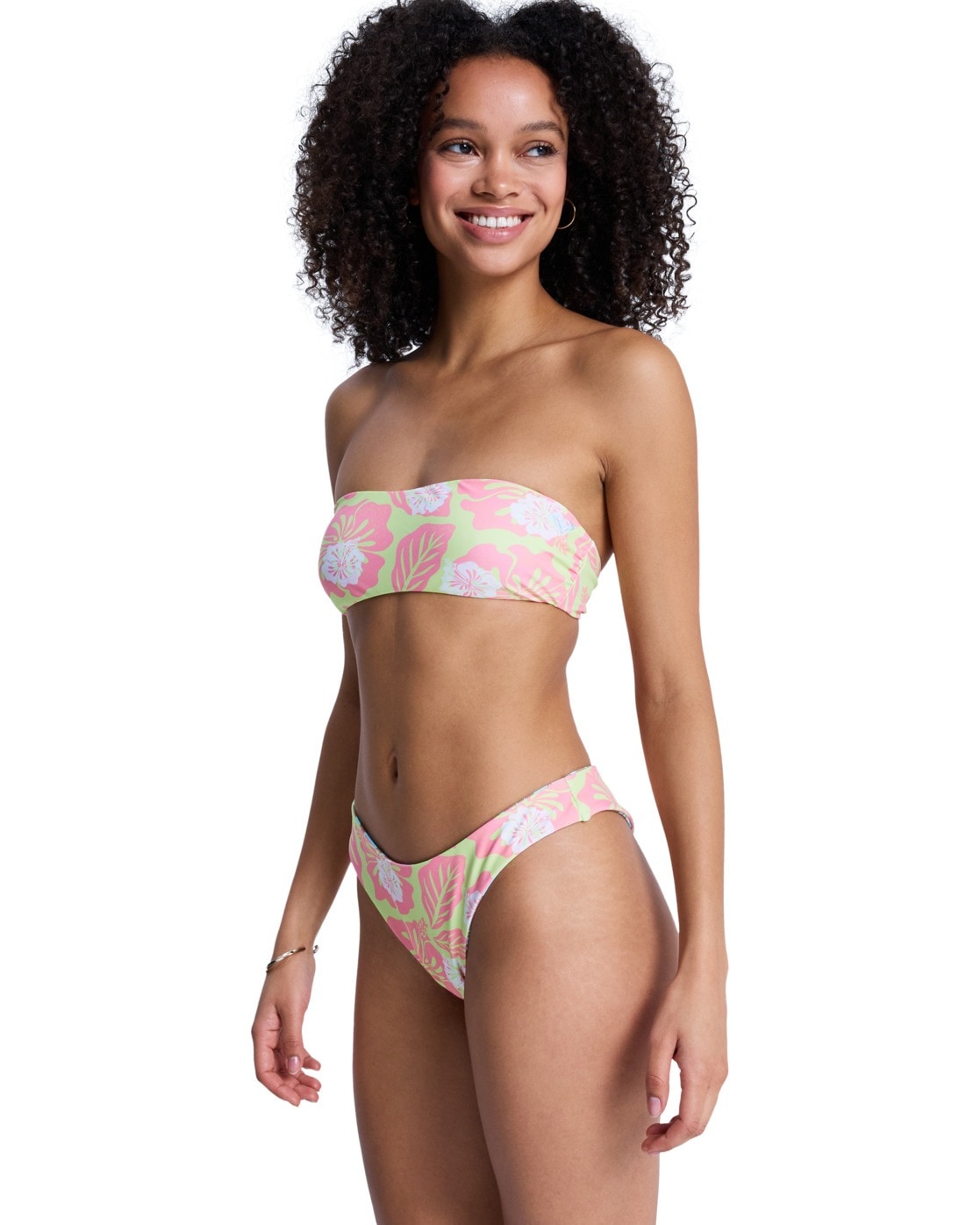 Roxy Top bikini bandeau »Hibiscus Hype RV Bandeau«