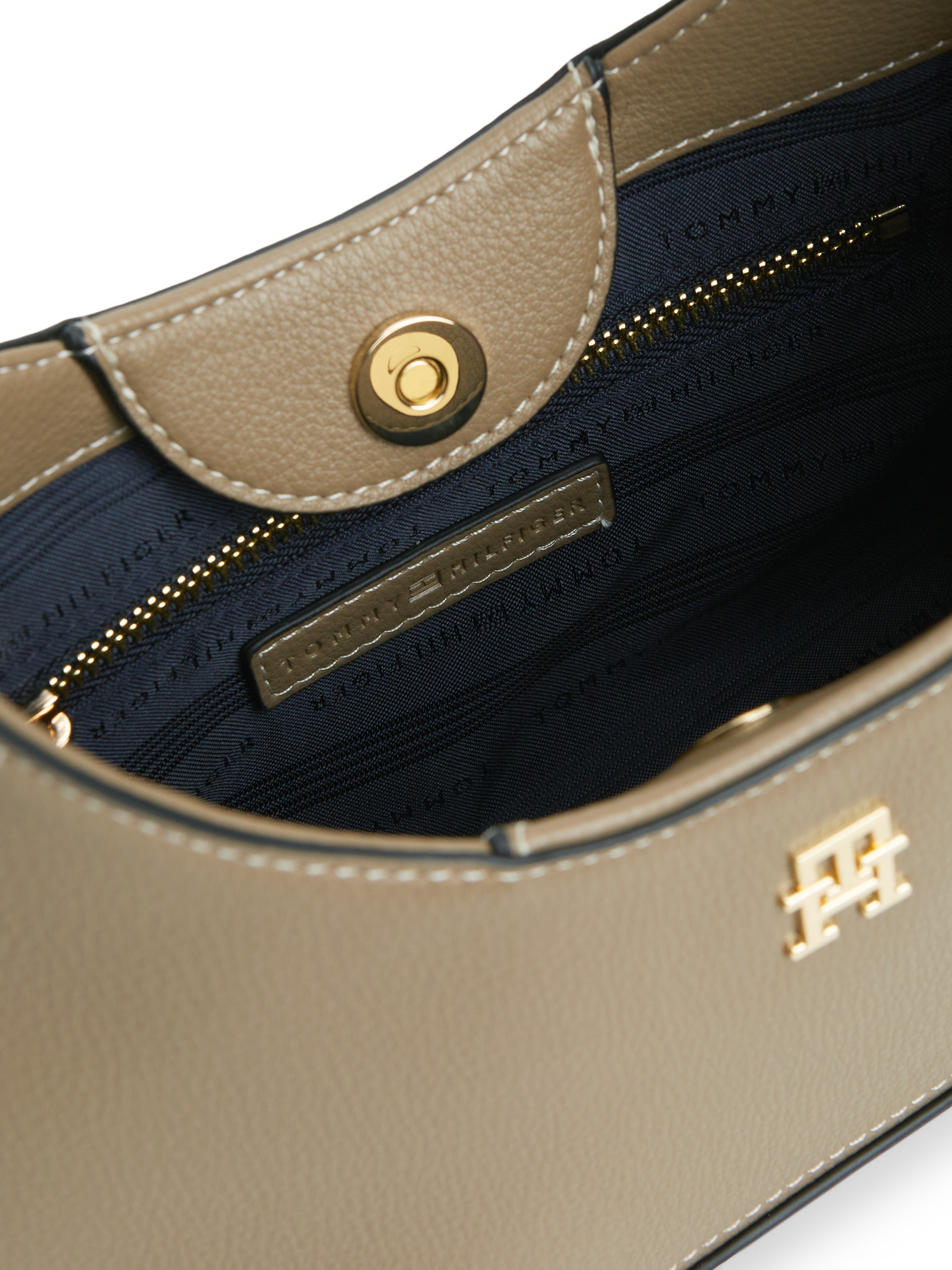 Tommy Hilfiger Hobo »TH EVERYDAY MINI HOBO« Mini sac pour femme, sac bandoulière avec élément décoratif TH