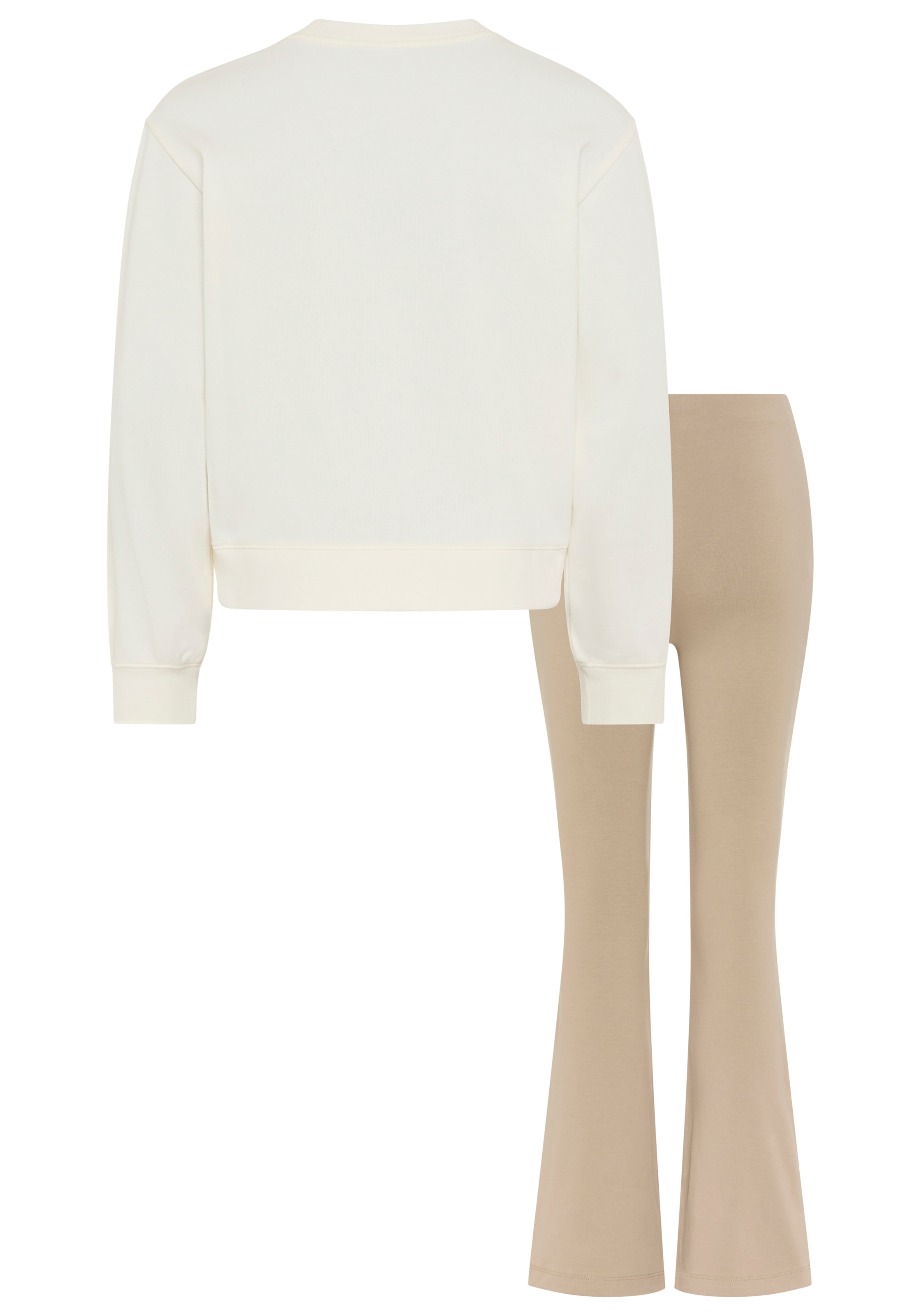 Champion Jogginganzug »Flare Pants Sweatsuits Graphics« 2 tlg. sportlicher Stil, für Sportmode und aktive Freizeit