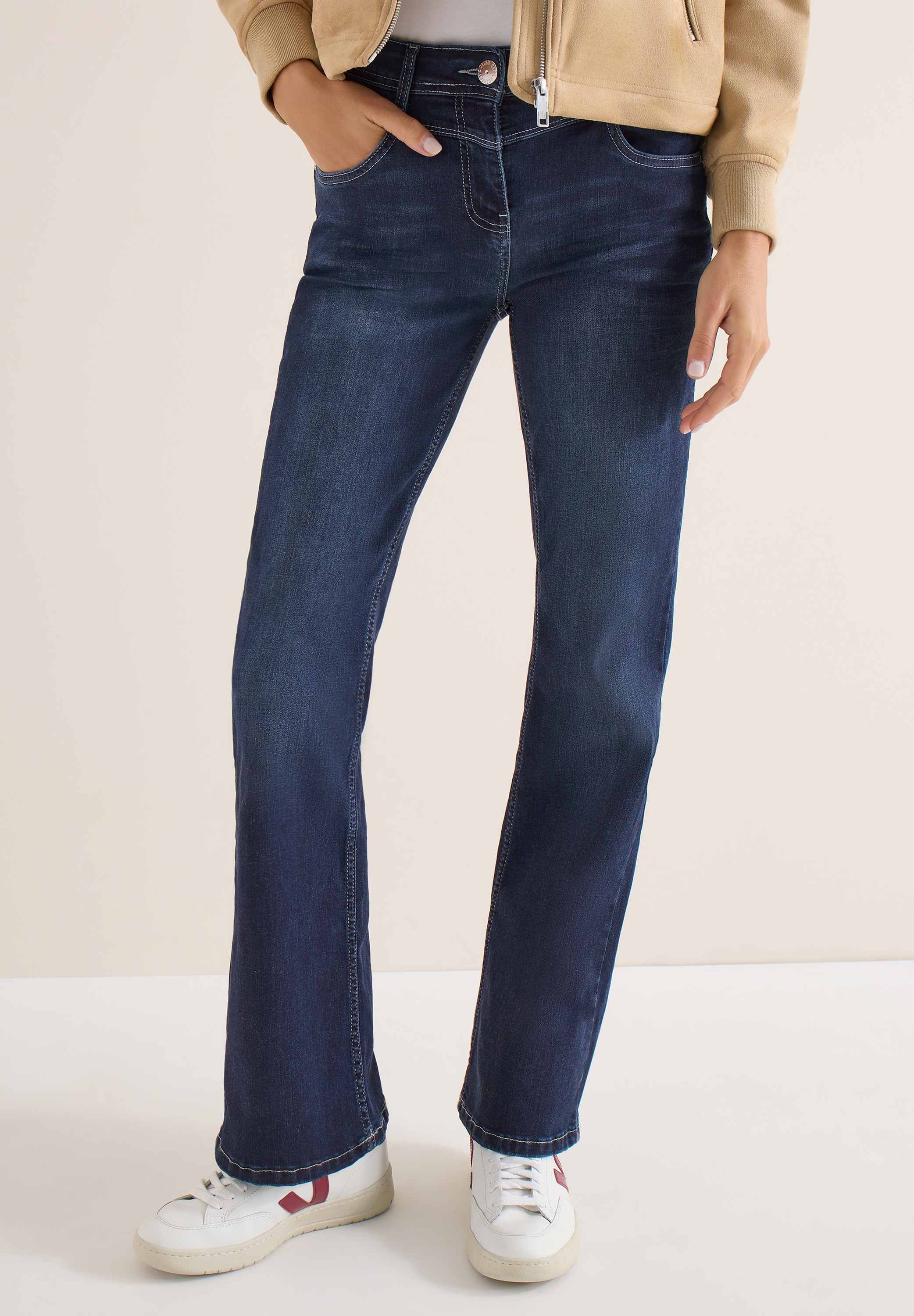 Image of Cecil Bootcut-Jeans "Style Toronto Bootcut" 5-Pocket-Style, mit Stretch