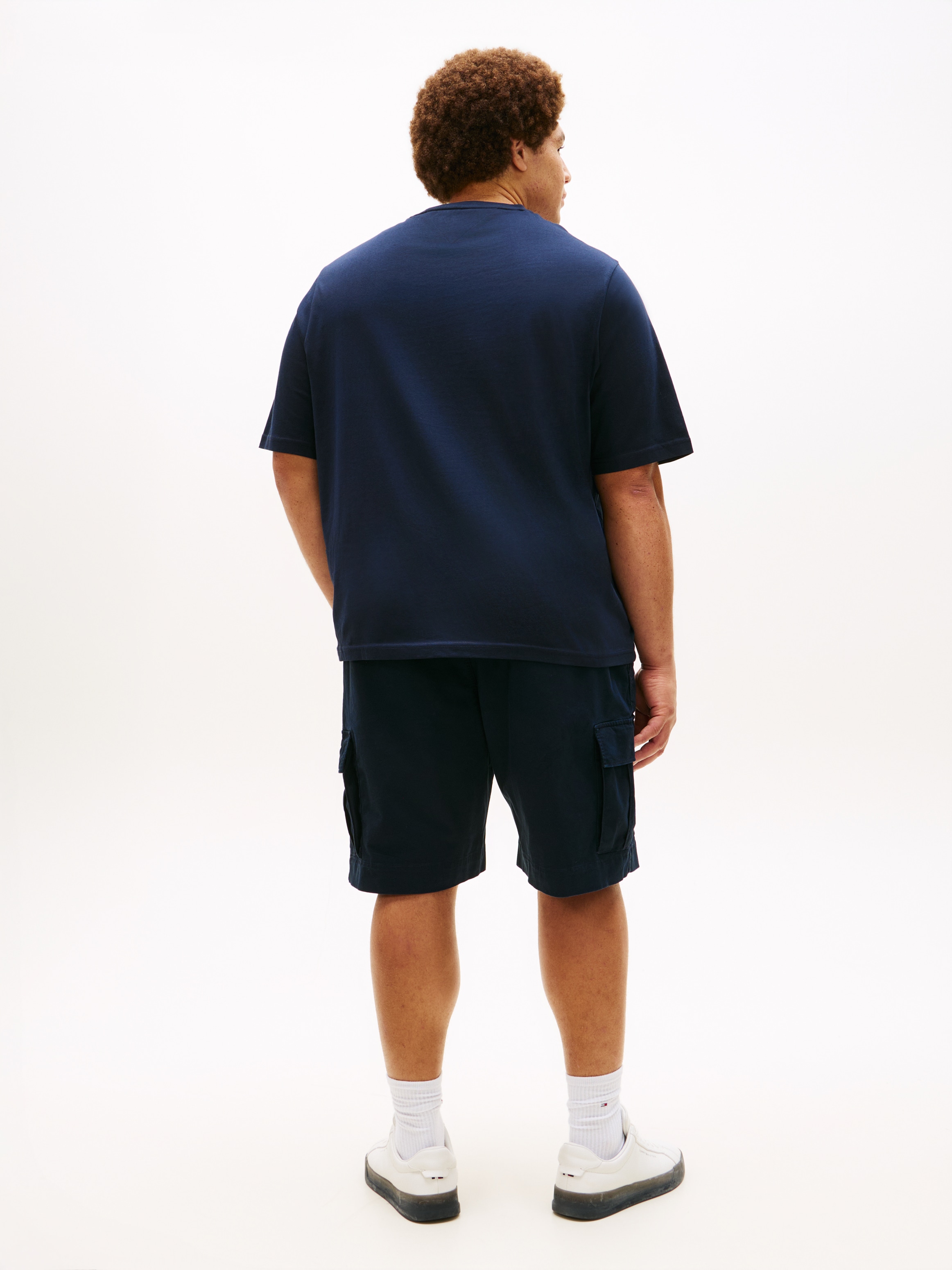 Tommy Hilfiger Big & Tall T-shirt »BRAND LOVE TEXT« Regular fit für grosse Grössen