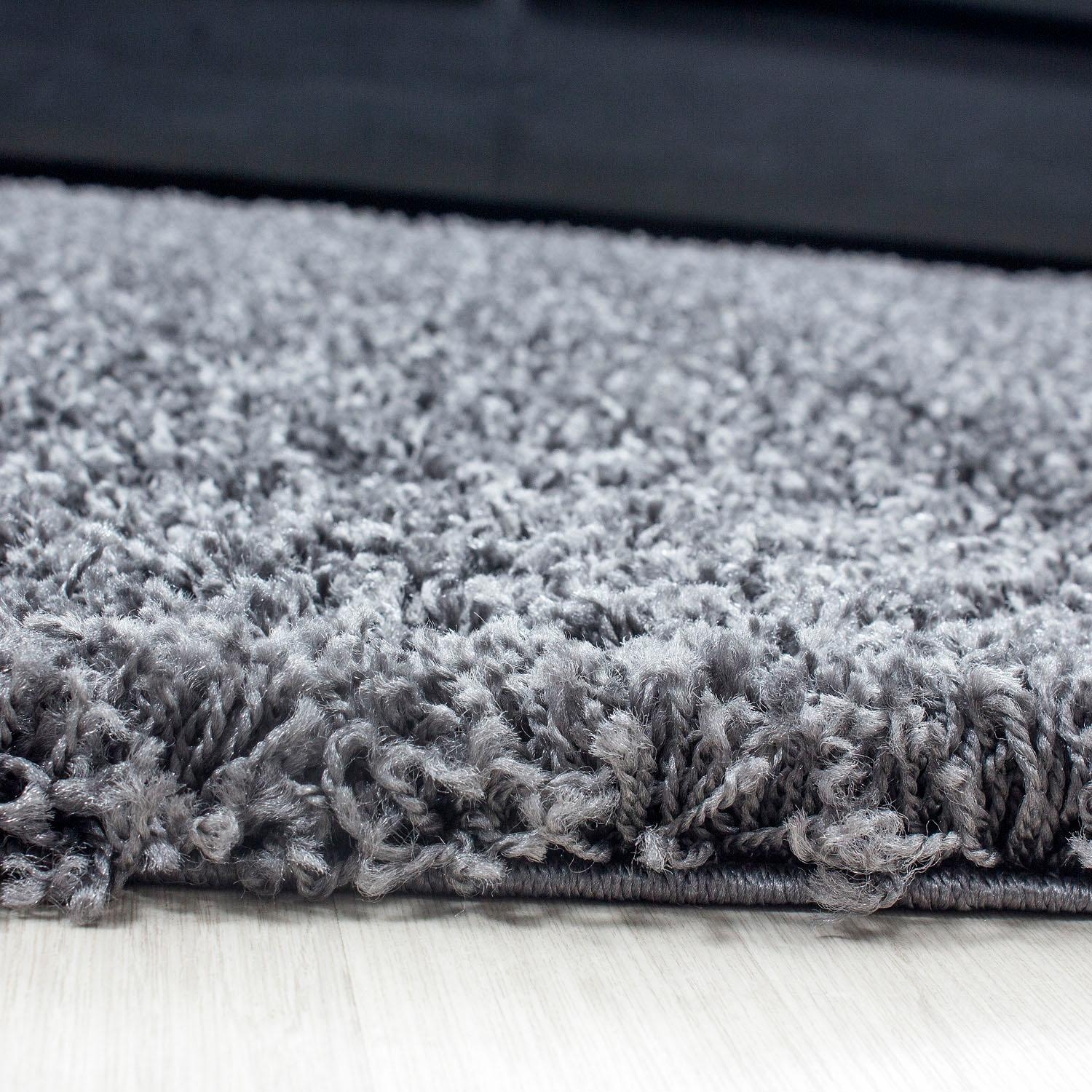 Ayyildiz Teppiche Hochflor-Teppich »Life Shaggy 1500«, rund, 30 mm Höhe, auch in rechteckig, Wohnzimmer, Langflor, grosse Farbauswahl