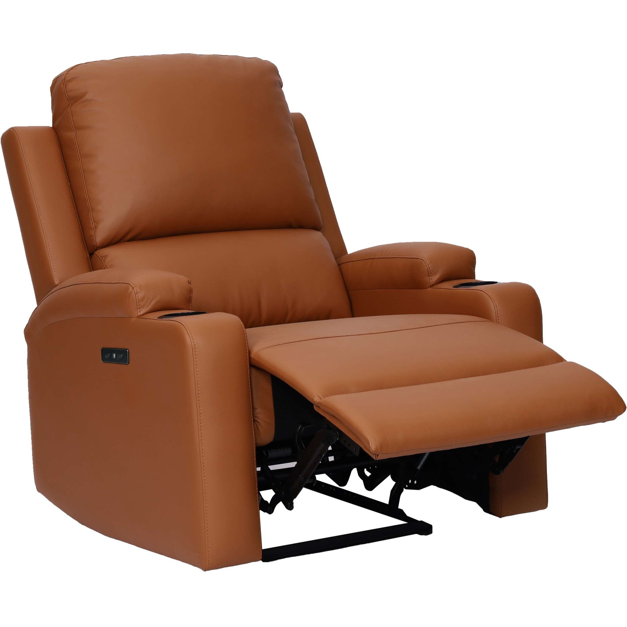 GOODproduct Fauteuil de relaxation »NAPORI Lederoptik, Kinosessel, Multimedia-Sessel« Fauteuil TV avec fonction relaxation manuelle et électrique et porte-boisson