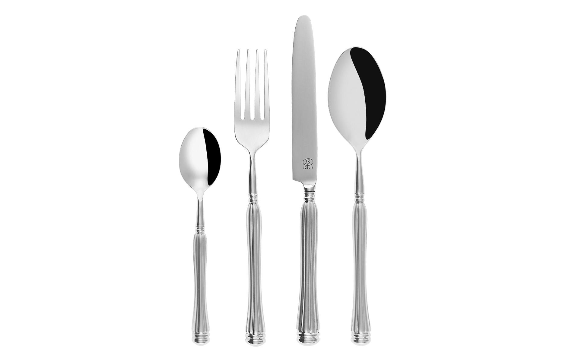Image of Sola Besteck-Set "Adam Stiel, matt, 24-tlg." Spülmaschinenfest