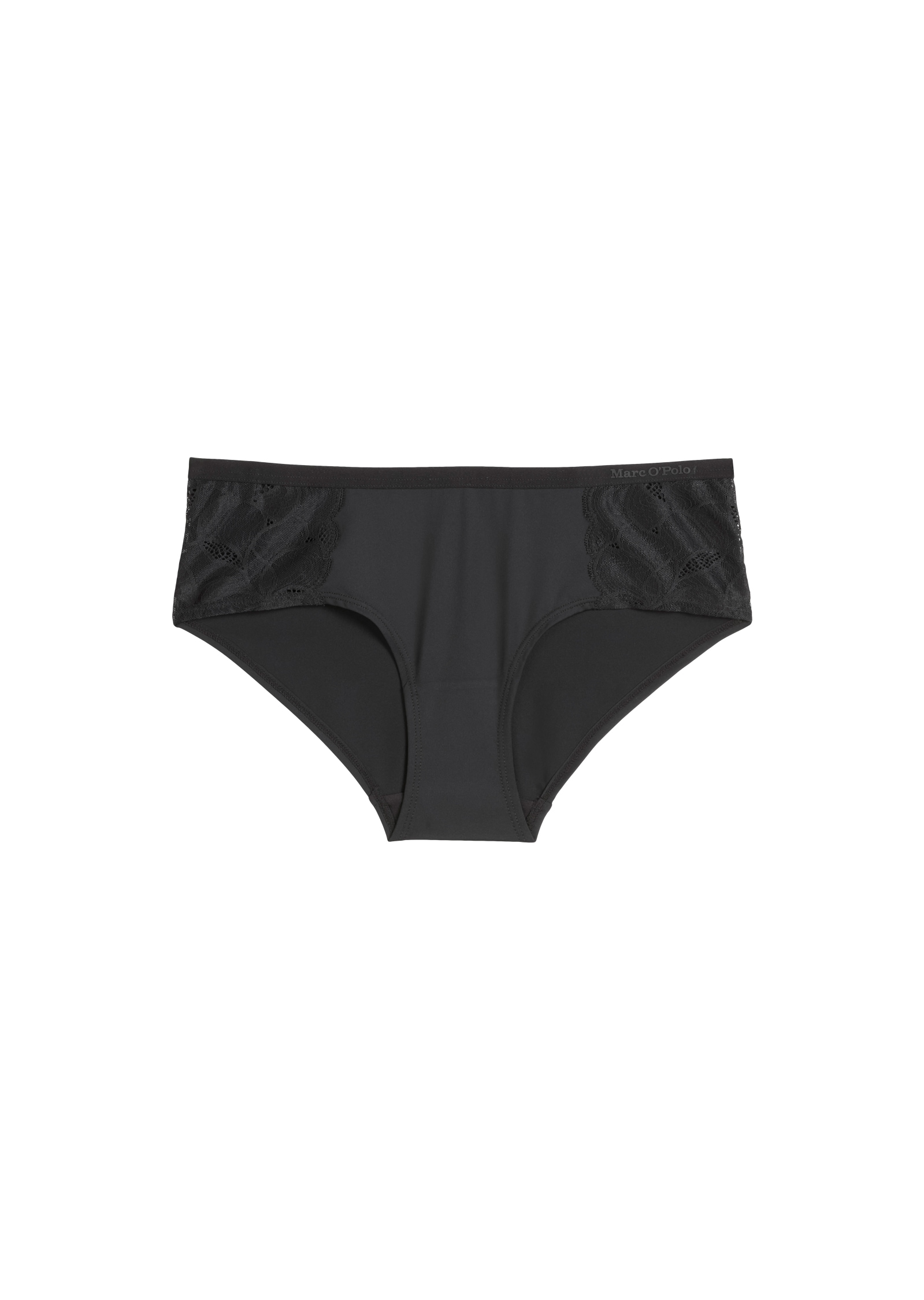 Marc O'Polo Hüftpanty »Tender Lace« elastischer Bund, Spitzen-Details, weich, feminin, Microfaser