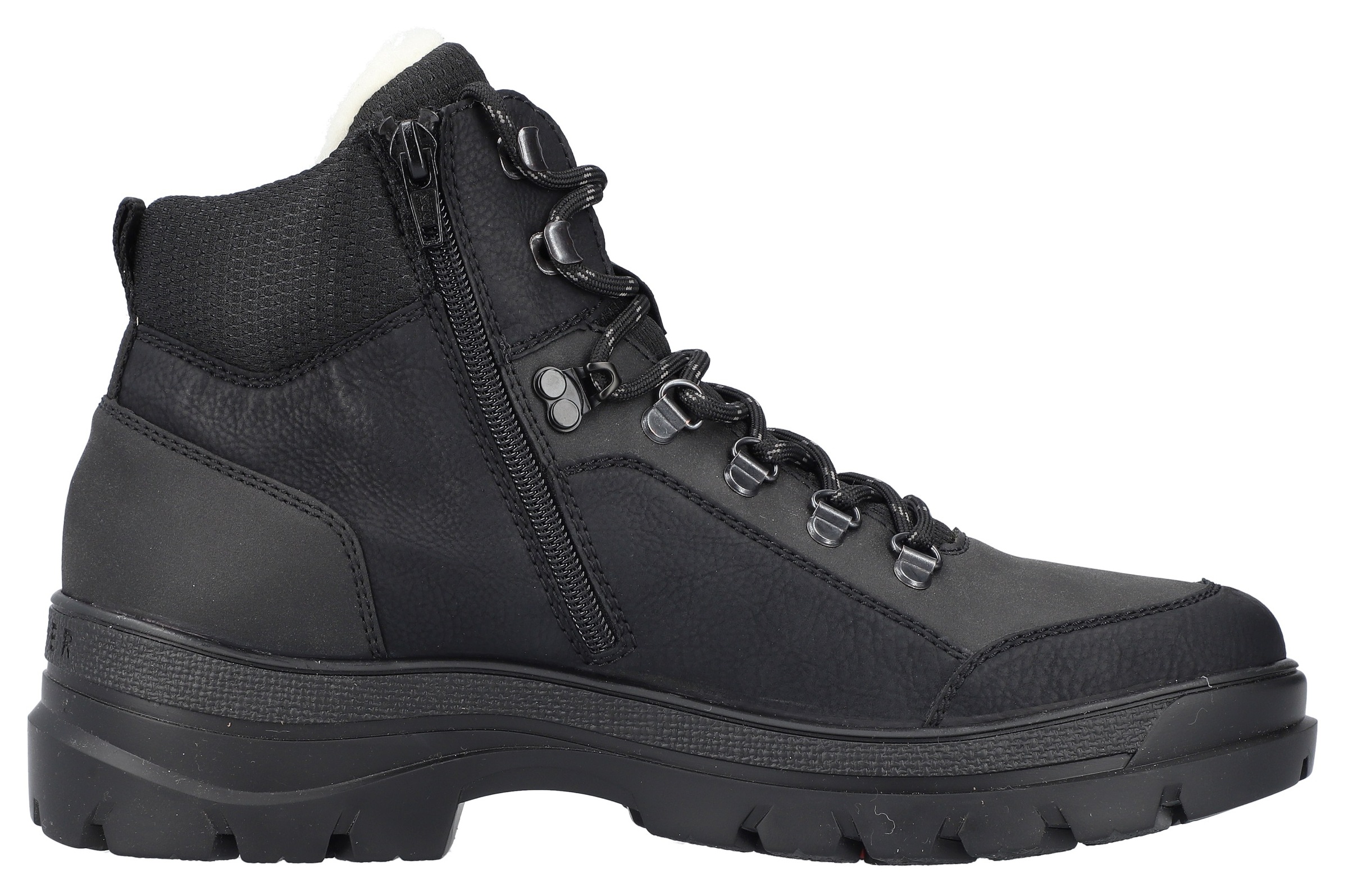 Rieker Winterboots »Flip Grip«, Outdoorboots mit umklappbaren Spikes an der Laufsohle, TEX-Membran