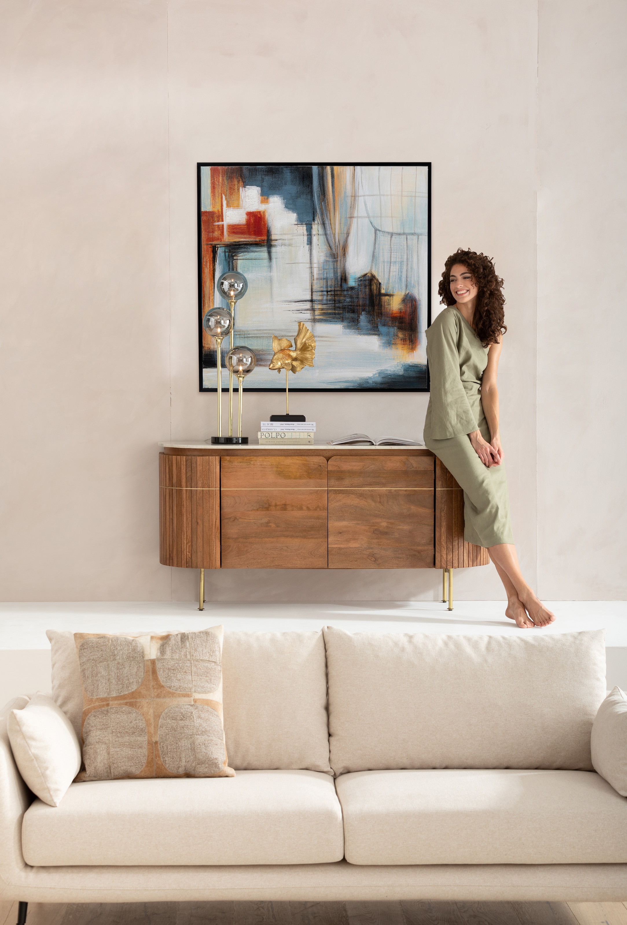 Kare Design Bild mit Rahmen