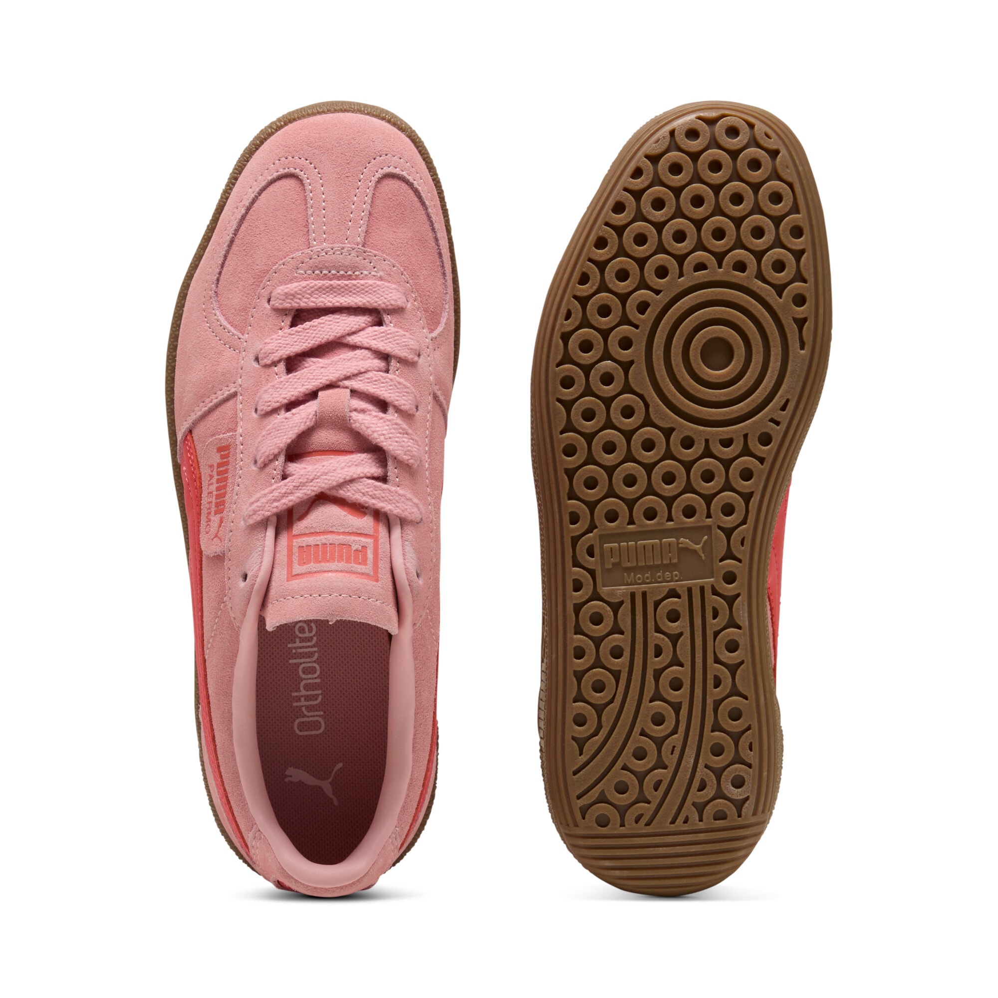 PUMA Sneakers »PALERMO«  für Alltag, aus Leder, mit Schnürverschluss
