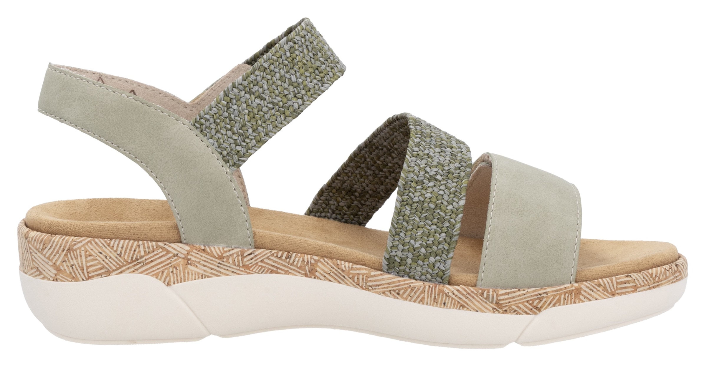 Remonte Sandales compensées  Riemchensandale, Bequemschuh, Sommerschuh mit Soft-Fussbett