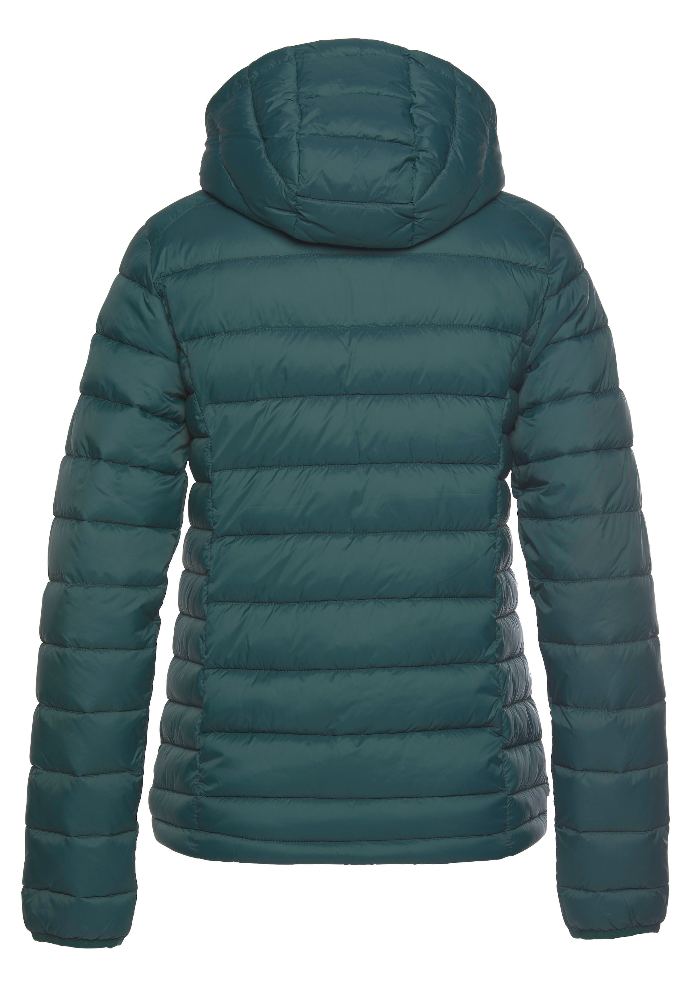 Polarino Steppjacke, mit Kapuze, Übergangsjacke für kühle Tage, aus leichtem Webmaterial