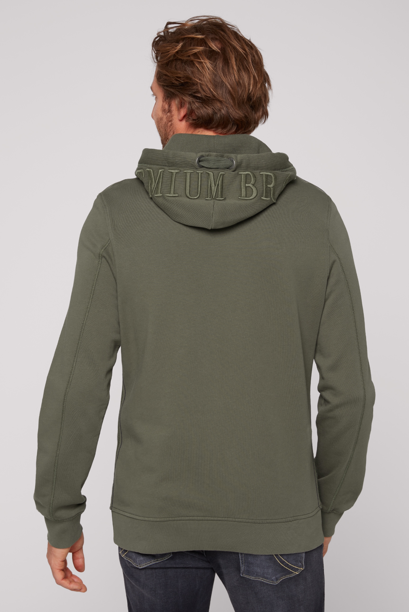 CAMP DAVID Kapuzensweatshirt, mit Logostickereien