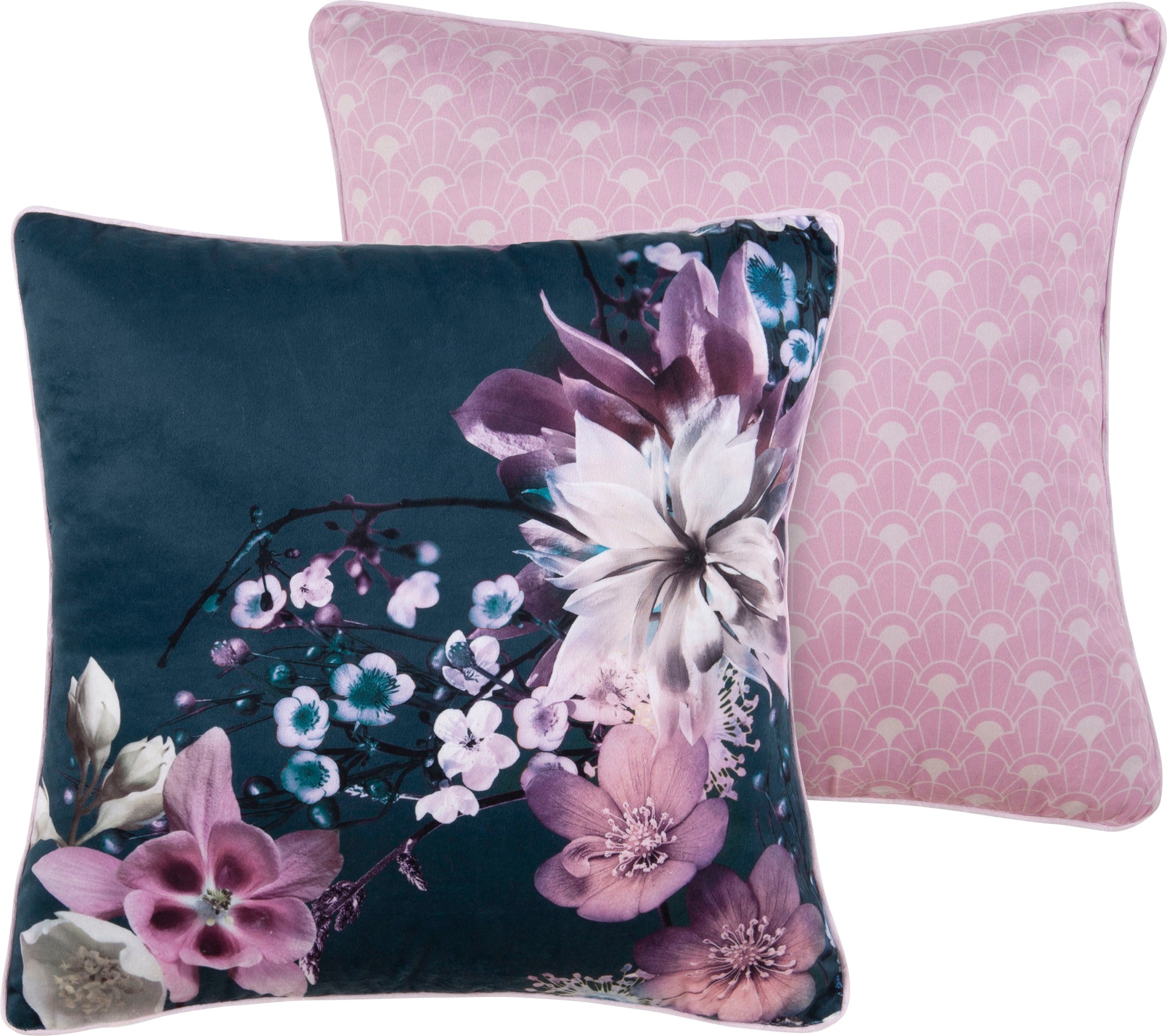 Image of Descanso Dekokissen »Guana«, (1 St., 1 48x48 cm Dekokissen - Mit biese), Mit Biese bei Ackermann Versand Schweiz