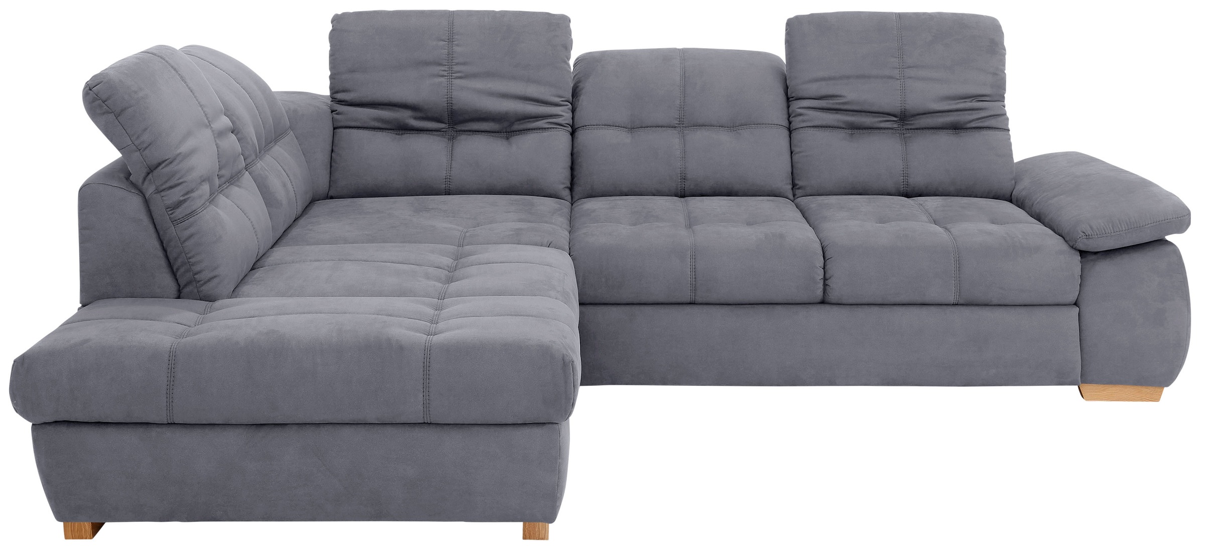 Image of Home affaire Ecksofa »Lotus Home«, incl. Sitztiefenverstellung, wahlweise mit Kopfteil- und Armlehnverstellung, Bettfunktion und Stauraum bei Ackermann Versand Schweiz