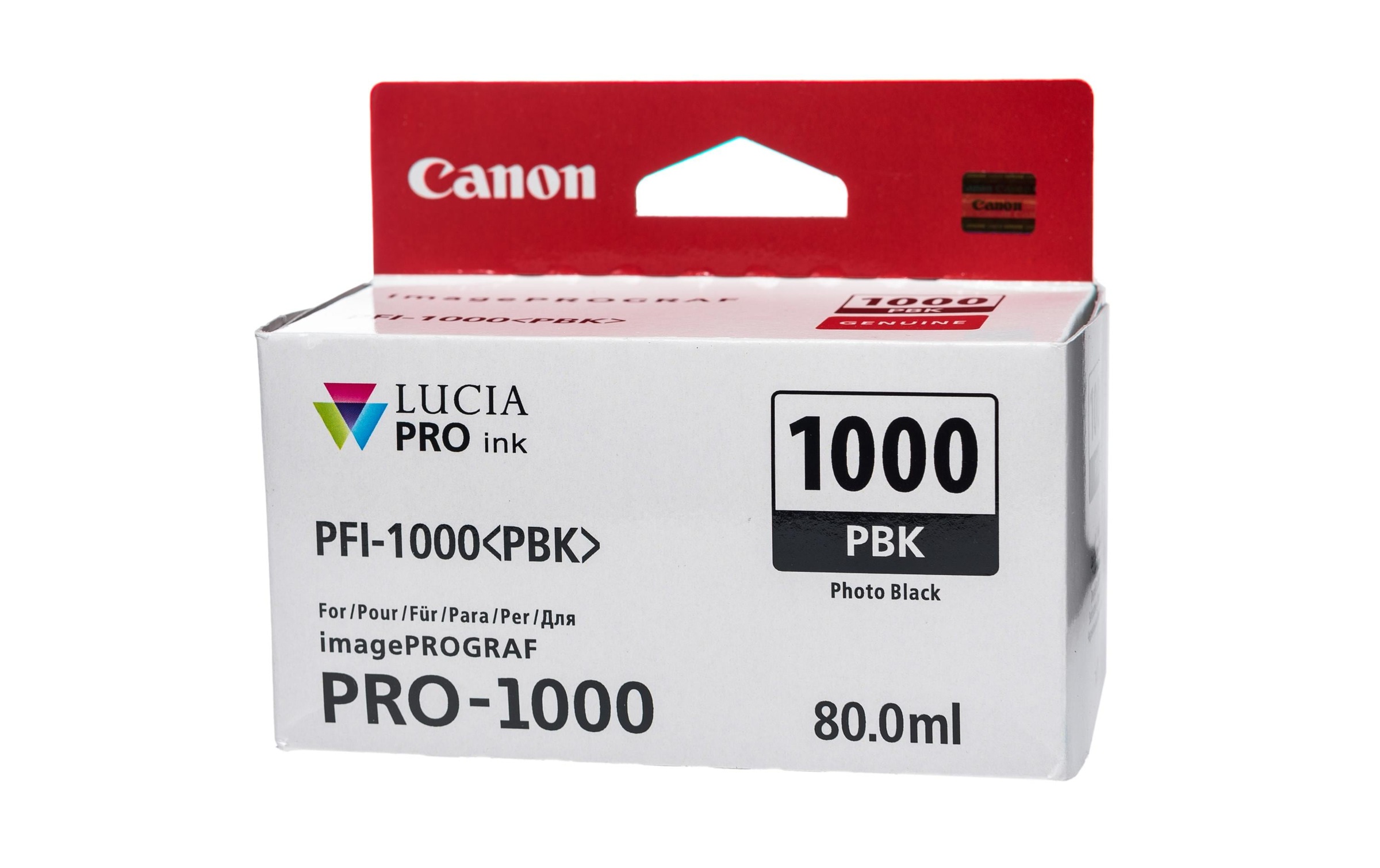 Canon Tintenpatrone »PFI-1000PBK / 0546C001«, (1 St.)