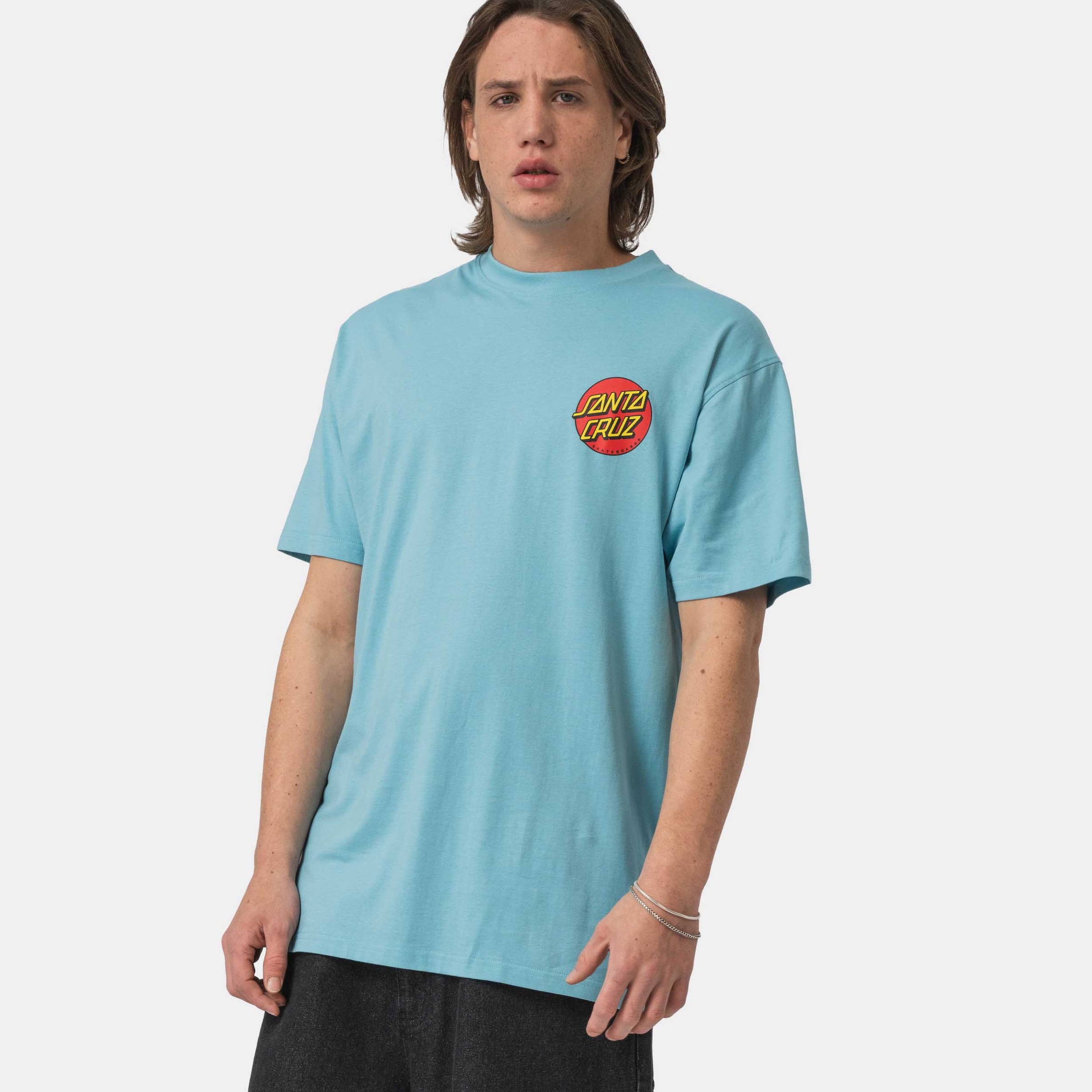 Image of Santa Cruz T-Shirt "CLASSIC DOT CHEST T-SHIRT"