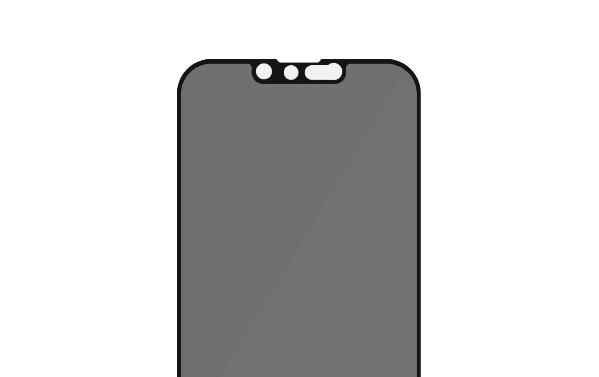 PanzerGlass Displayschutzglas »Displayschutz Case«, für iPhone 13 mini, Mit Rahmen