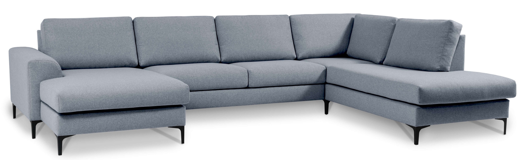 GOODproduct Wohnlandschaft »Henry« mit Metallbeinen, in modernem Design