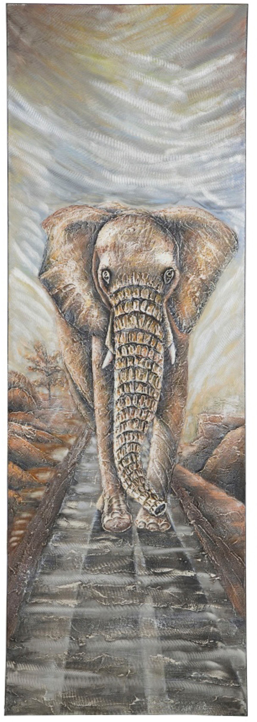 Image of Spiegelprofi GmbH Ölbild »Wild Road«, (1 St.), jedes Bild ein Unikat, handgearbeitet bei Ackermann Versand Schweiz