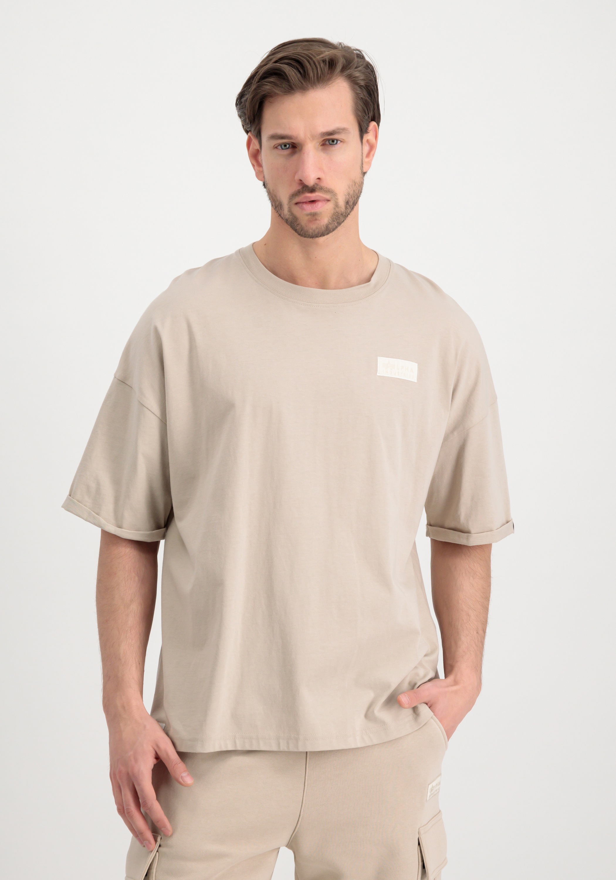 Alpha Industries T-Shirt »Organics OS Roll-Up T-Shirt«