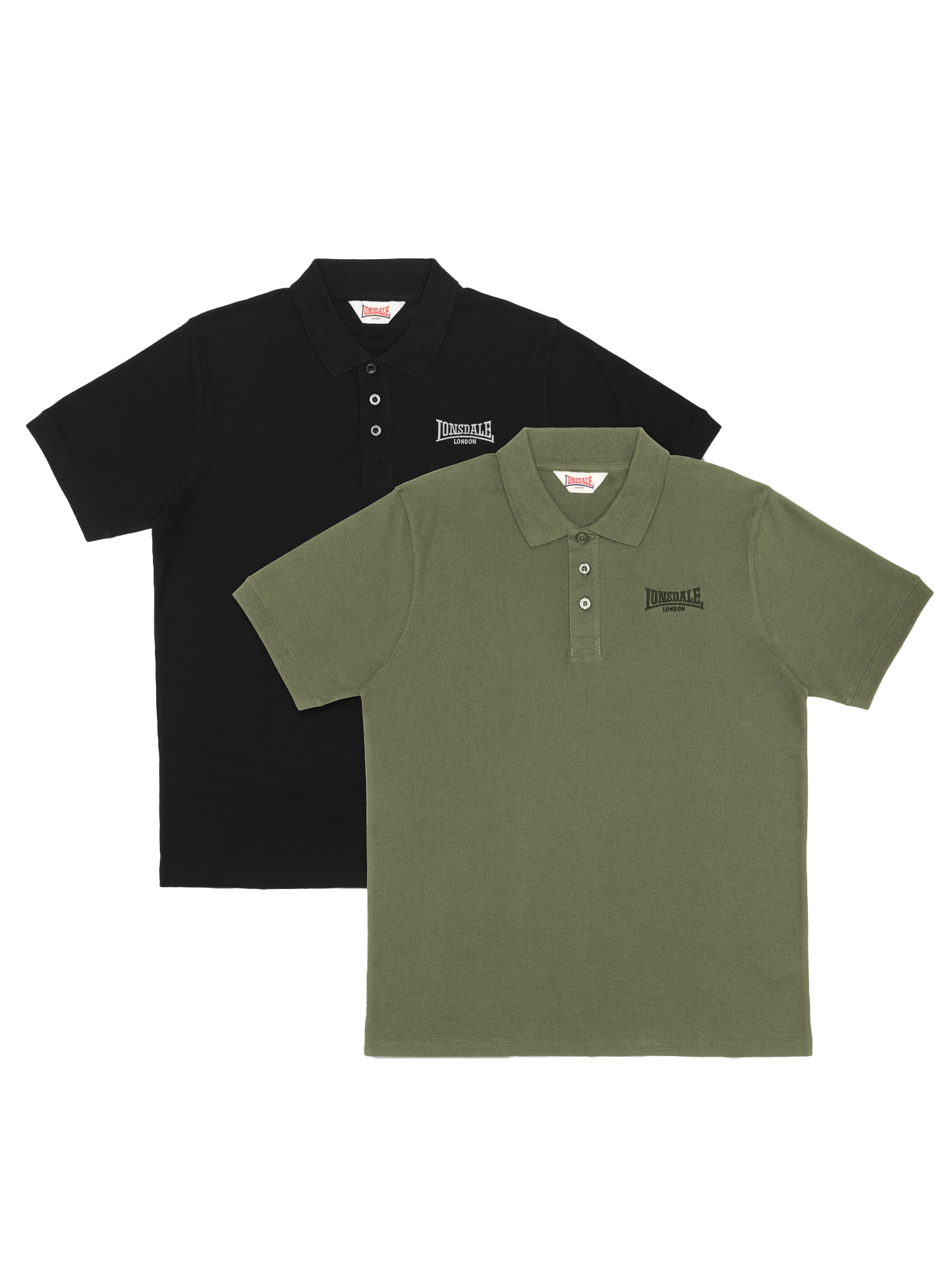 Image of Lonsdale Poloshirt "LINGHOLME" Packung, 2 tlg.